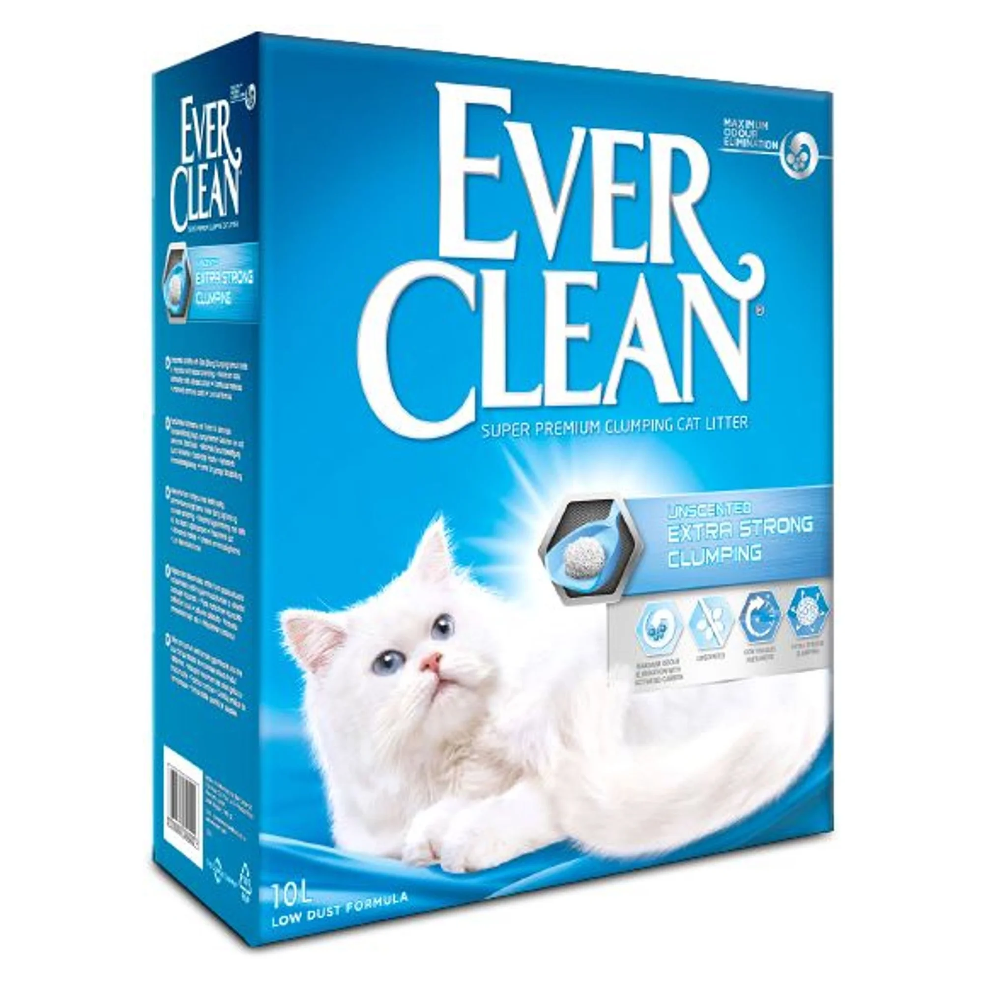Ever Clean Ever Clean Extra Strength Ekstra Güçlü Kokusuz Topaklanan Kedi Kumu 10L