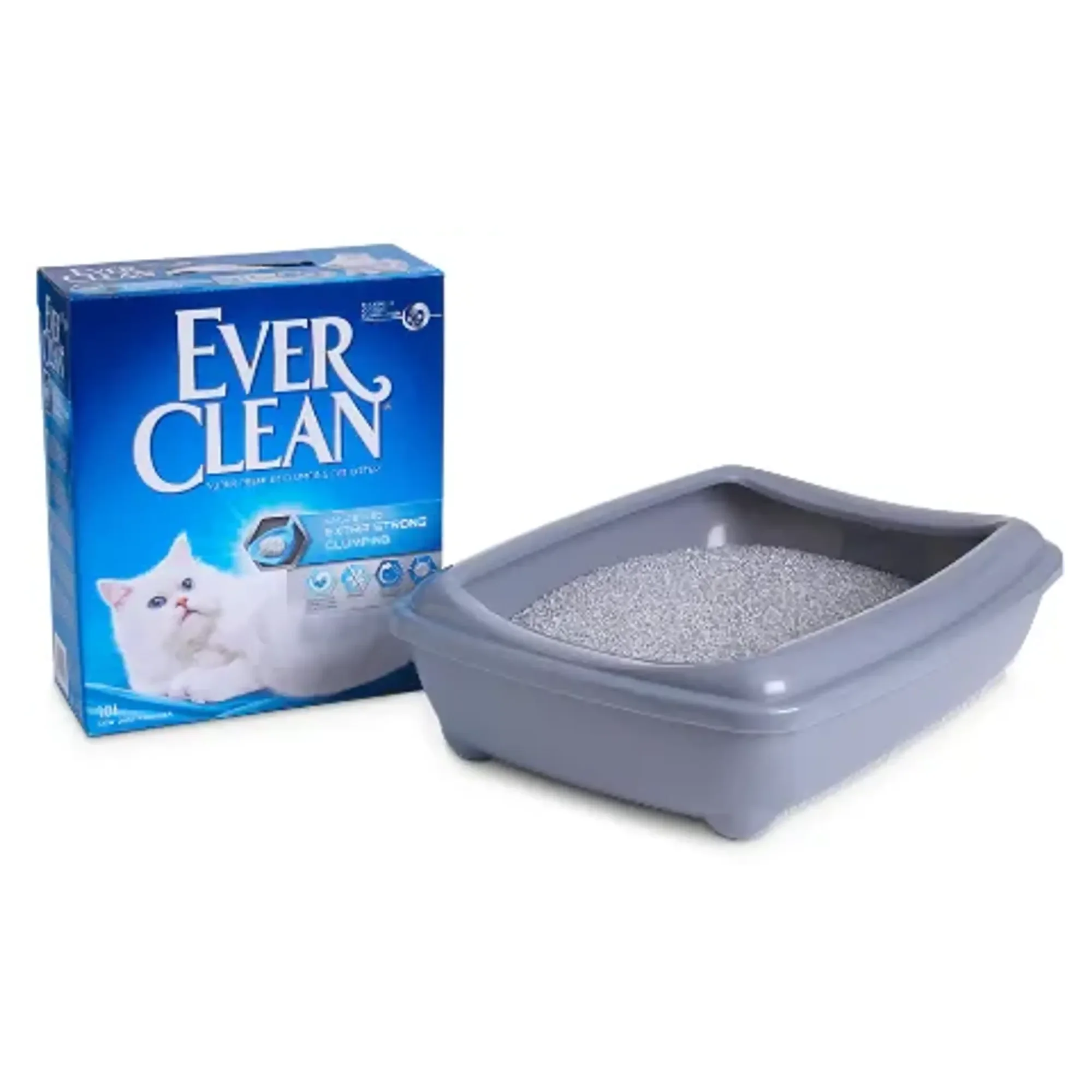 Ever Clean Ever Clean Extra Strength Ekstra Güçlü Kokusuz Topaklanan Kedi Kumu 10L — Kum ve Tuvalet Ürünleri, 9.6 kg — Görsel 2