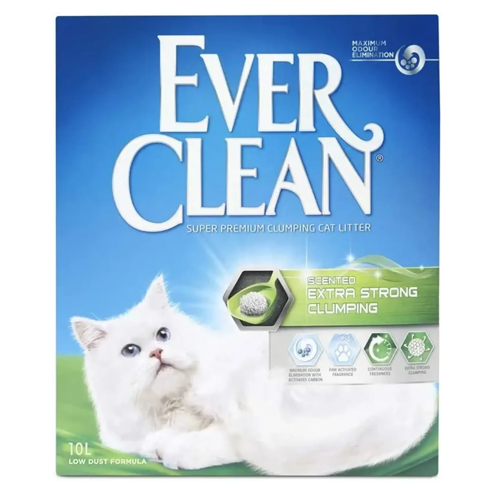 Ever Clean Extra Strength Ekstra Güçlü Kokulu Topaklanan Kedi Kumu 10L