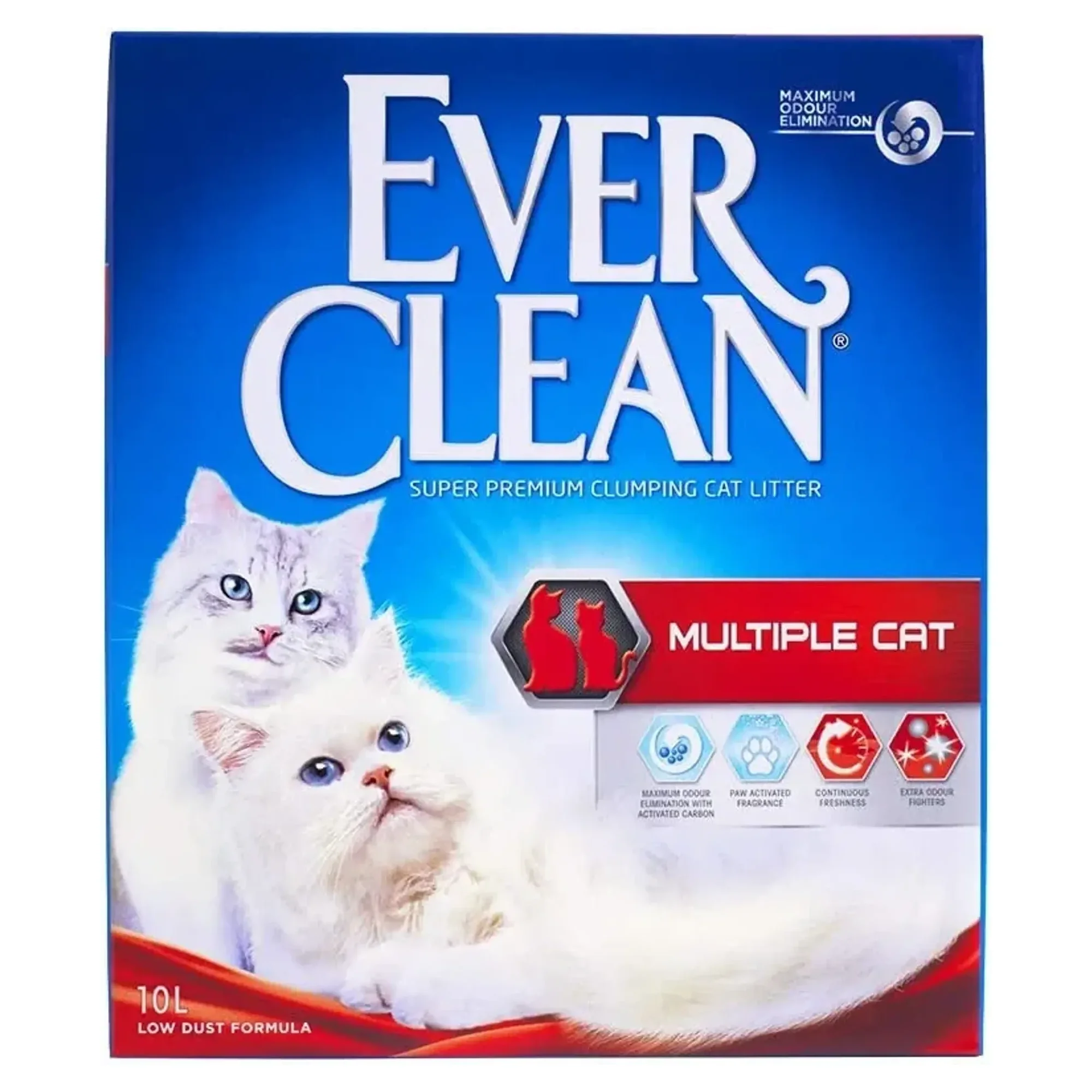 Ever Clean Multiple Cat Çoklu Kullanıma Uygun Doğal Kedi Kumu 10 L