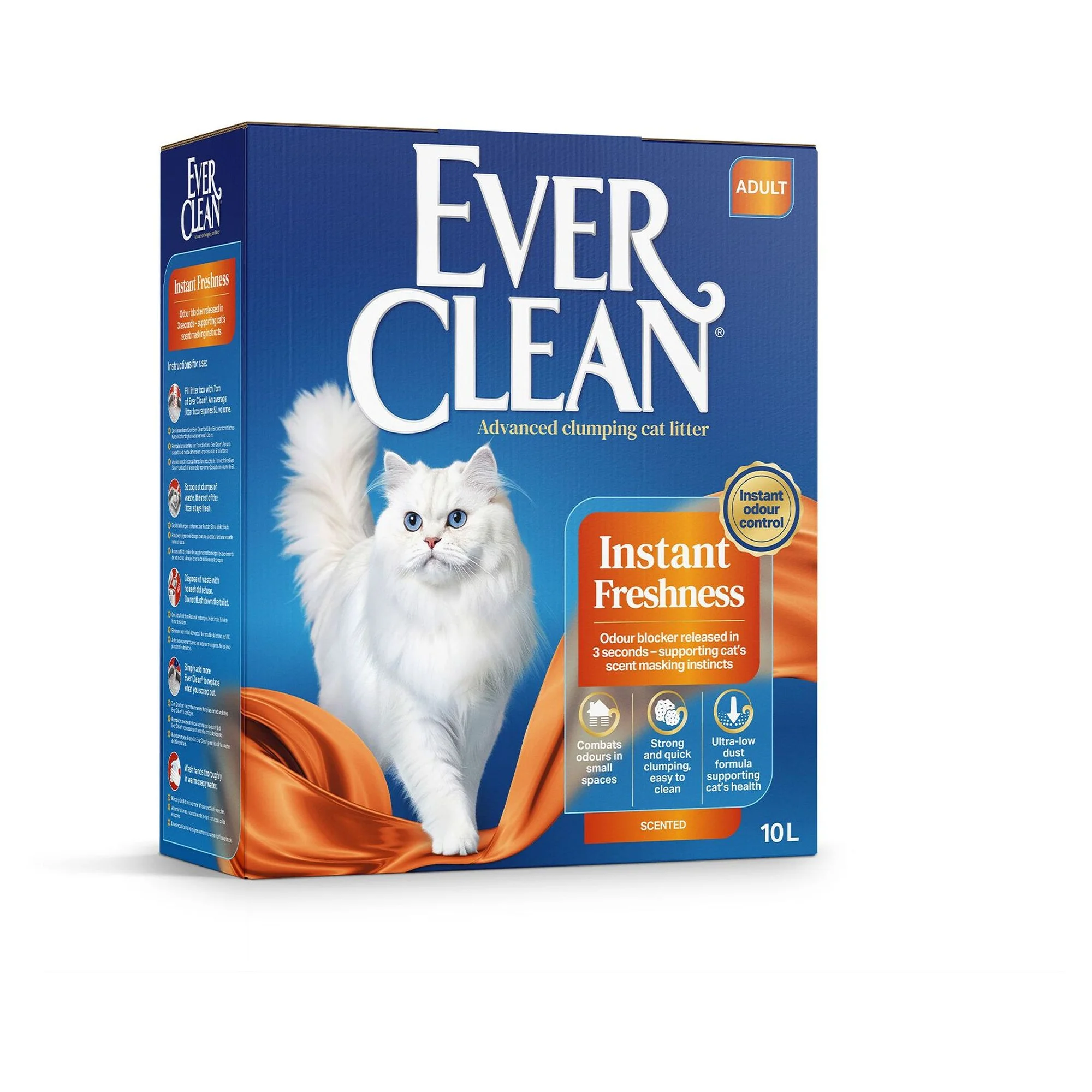 Ever Clean Instant Freshness 10 Lt — Kum ve Tuvalet Ürünleri, 10 kg — Görsel 2