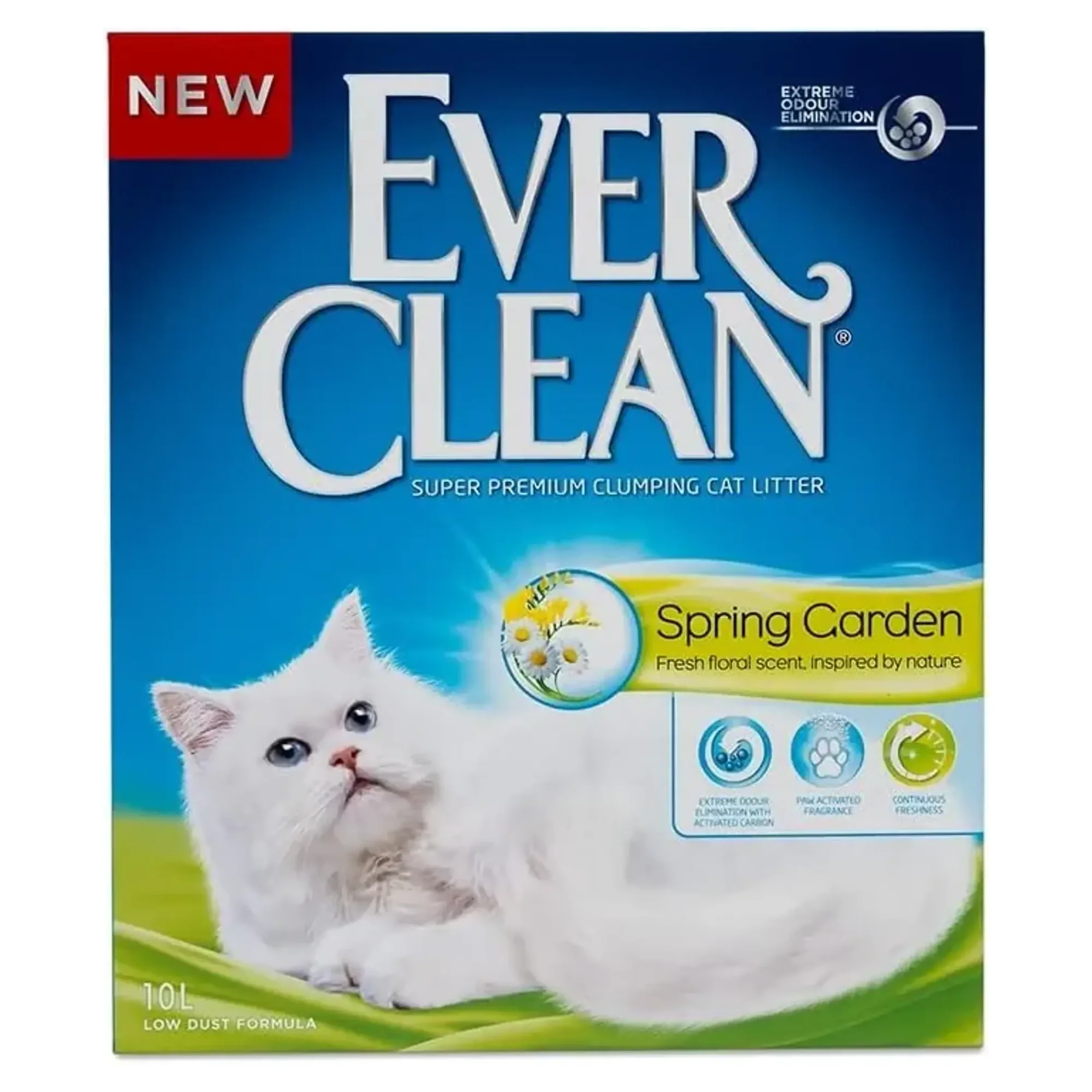 Ever Clean Spring Garden Çiçek Kokulu Topaklanan Kedi Kumu 10L