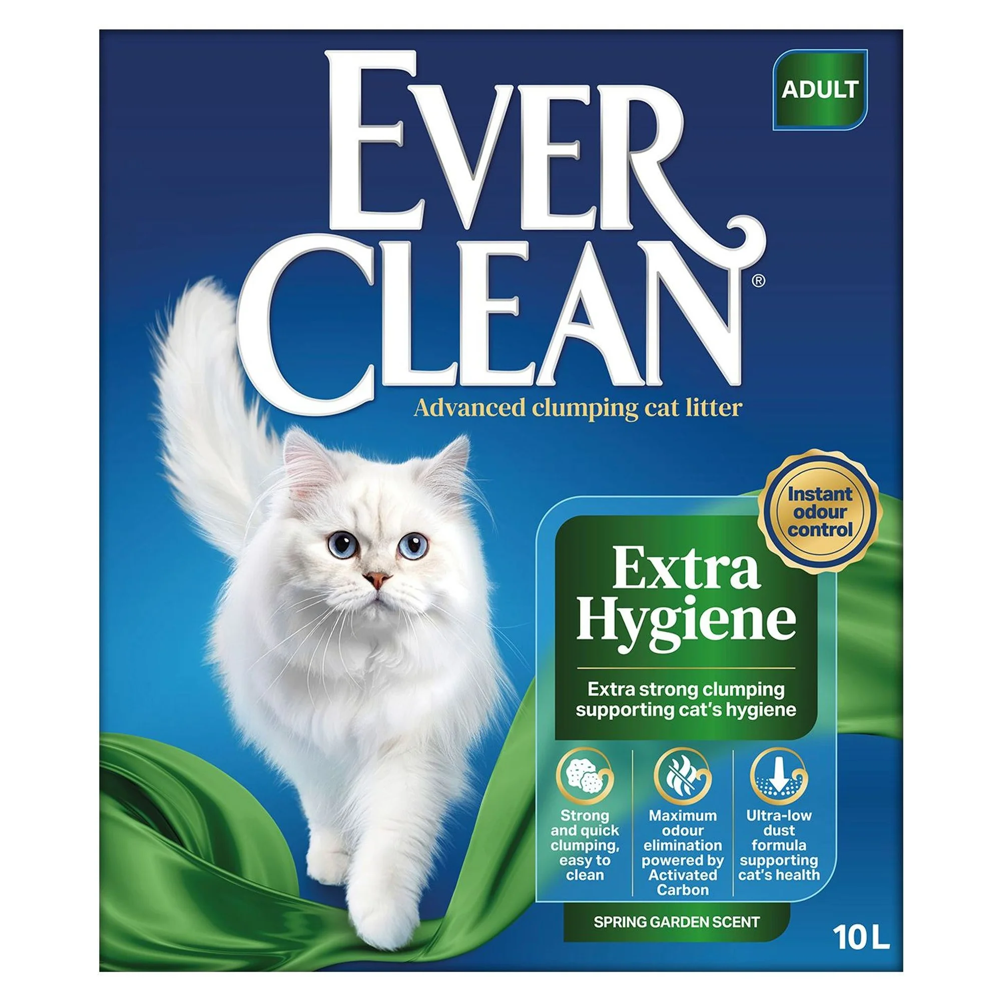 Ever Clean Extra Hygiene Spring Garden Kedi Kumu 10 Lt