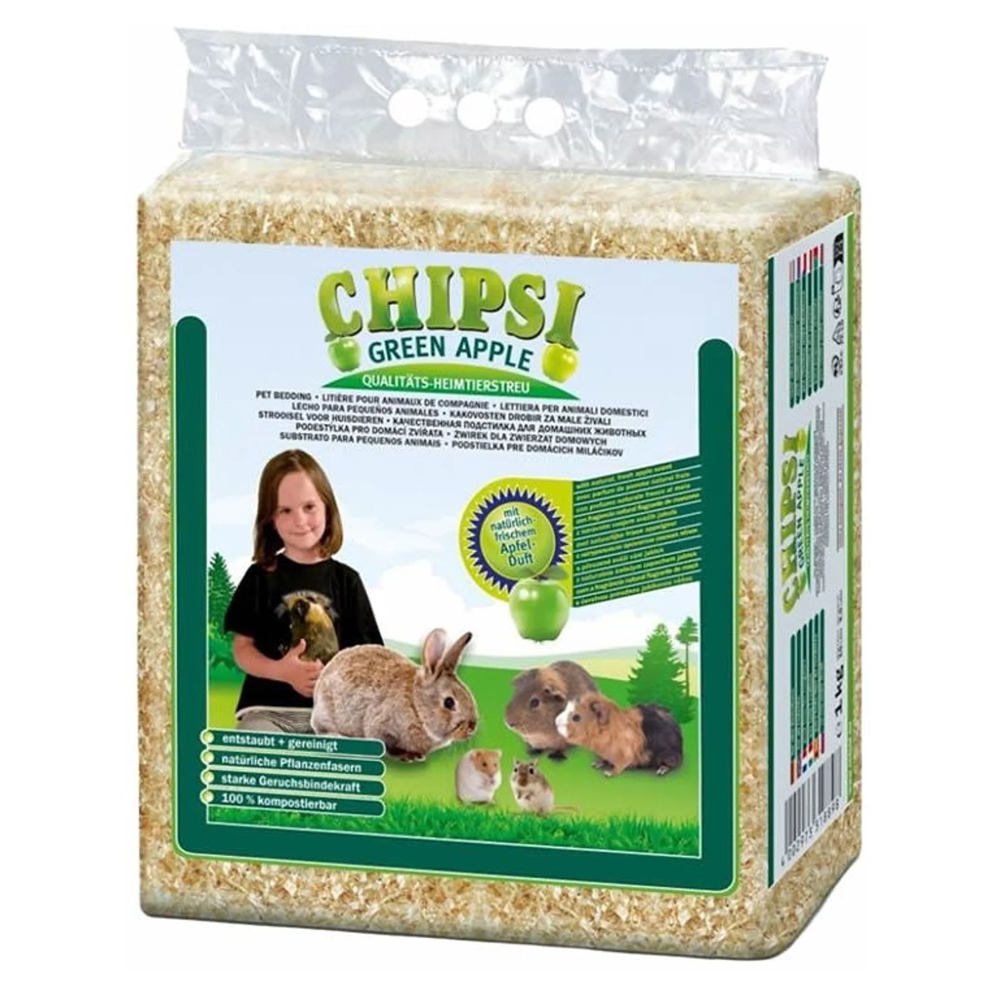 Chipsi Elmalı Kemirgen Talaşı 15L