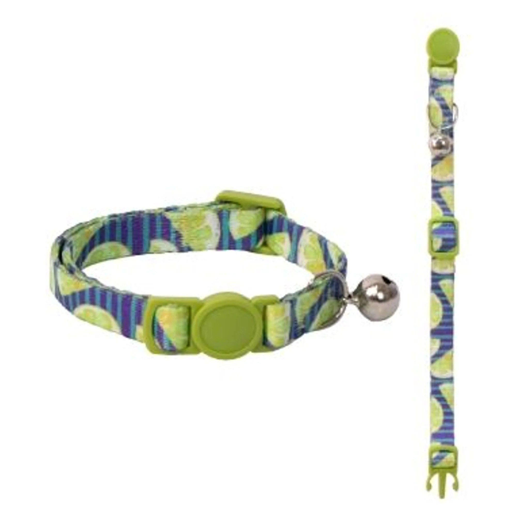 Eastland Limon Desenli Plastik Kedi Boyun Tasması 22-30 CM