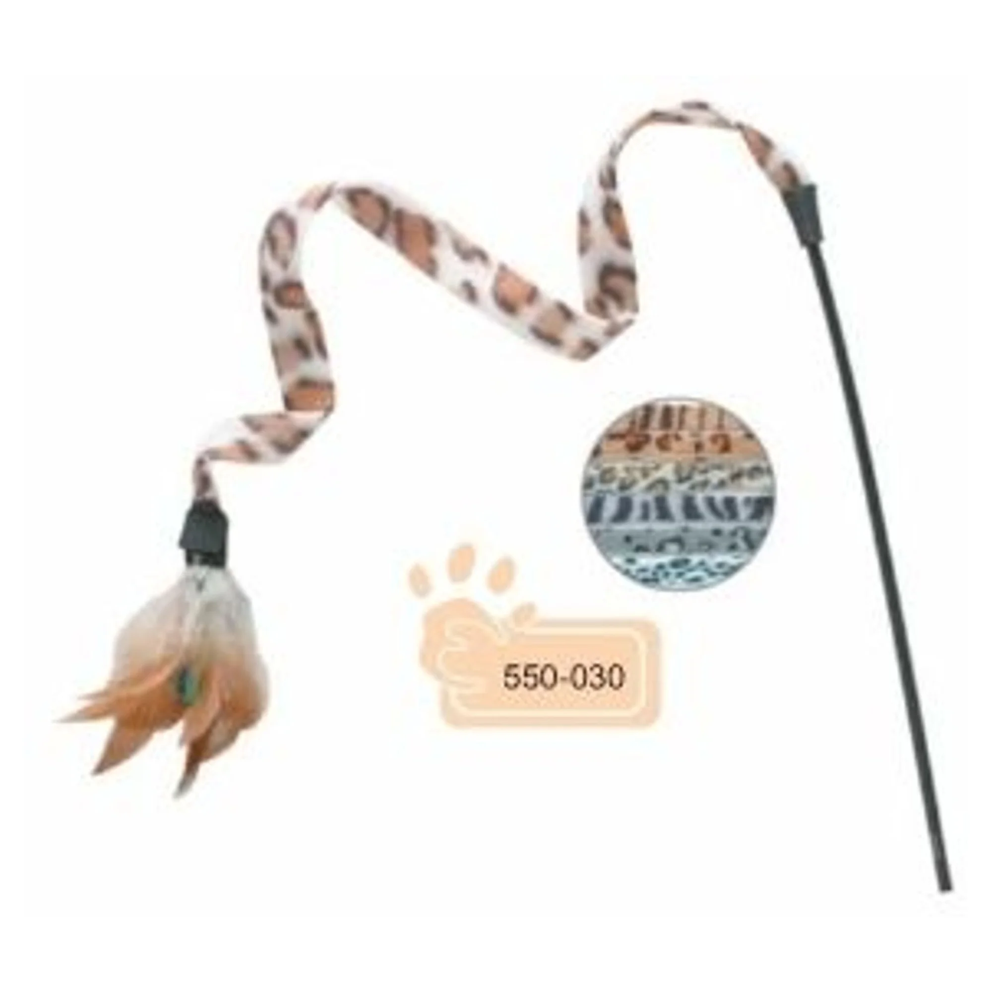 Eastland Mozaik Desenli Plastik Kedi Boyun Tasması 22-30 CM