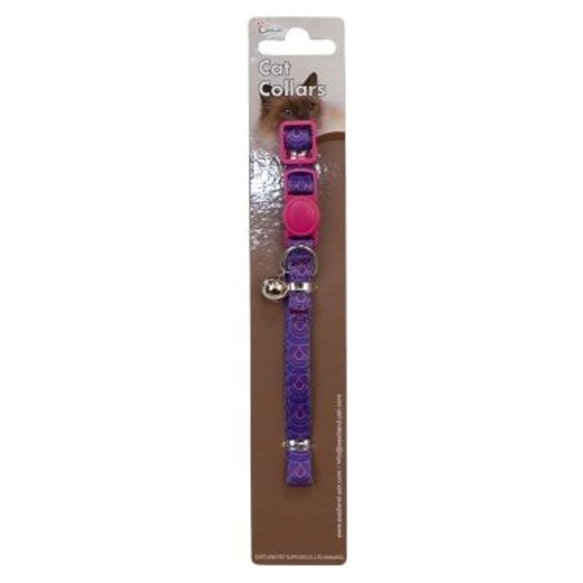 Eastland Klipsli Kılçık Baskılı Kedi Tasması 22-30 CM