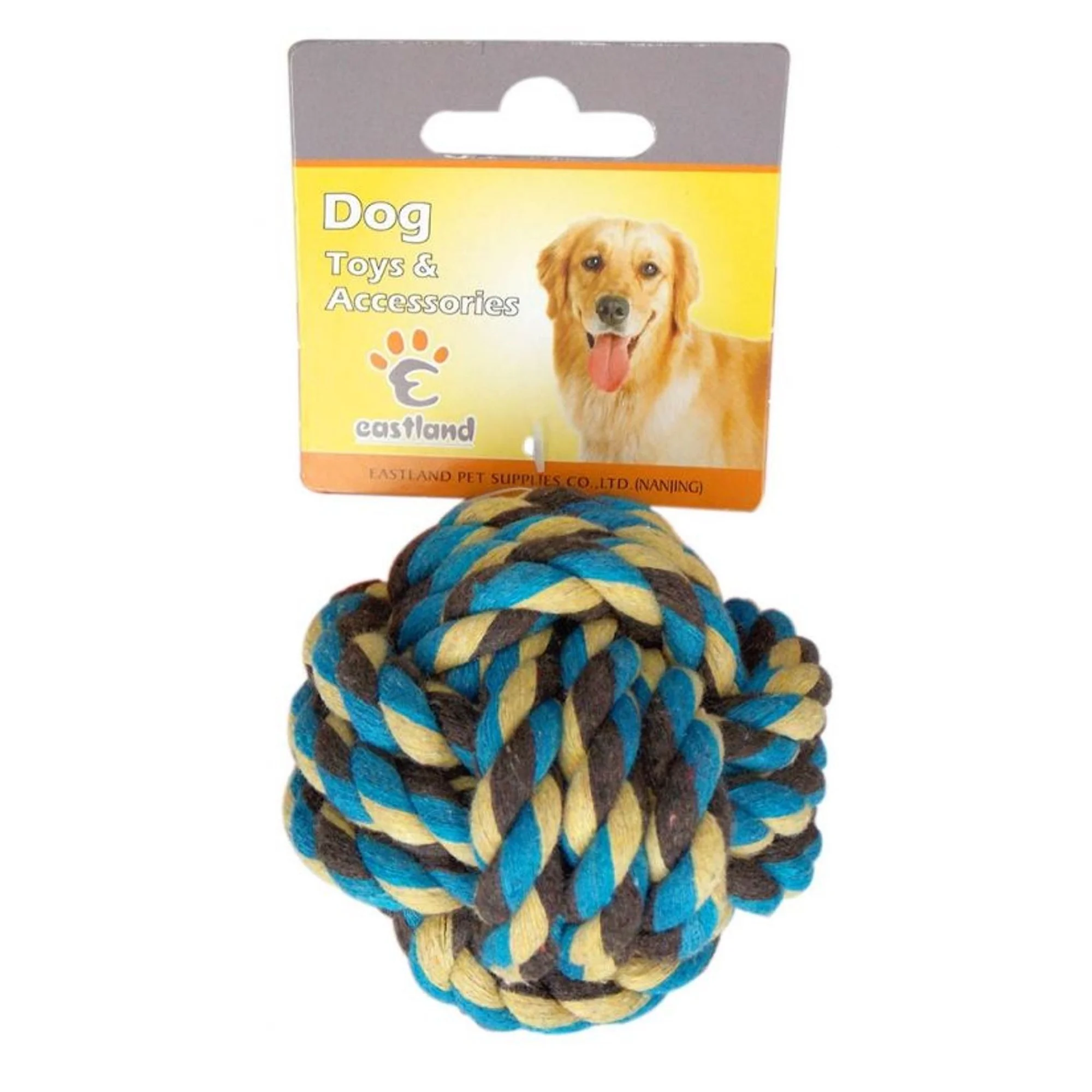 Eastland İpten Köpek Oyuncağı Top 7.5 CM