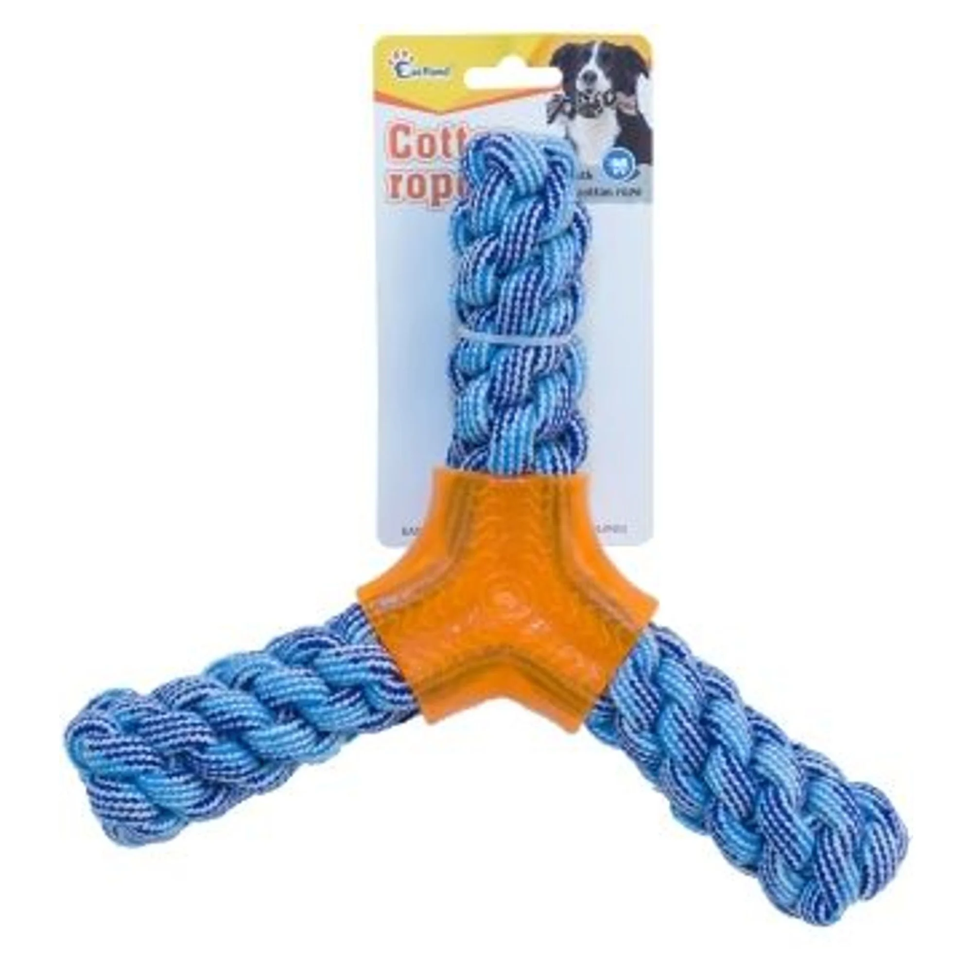 Eastland İpten Bumerang Köpek Diş İpi Oyuncağı 26 CM