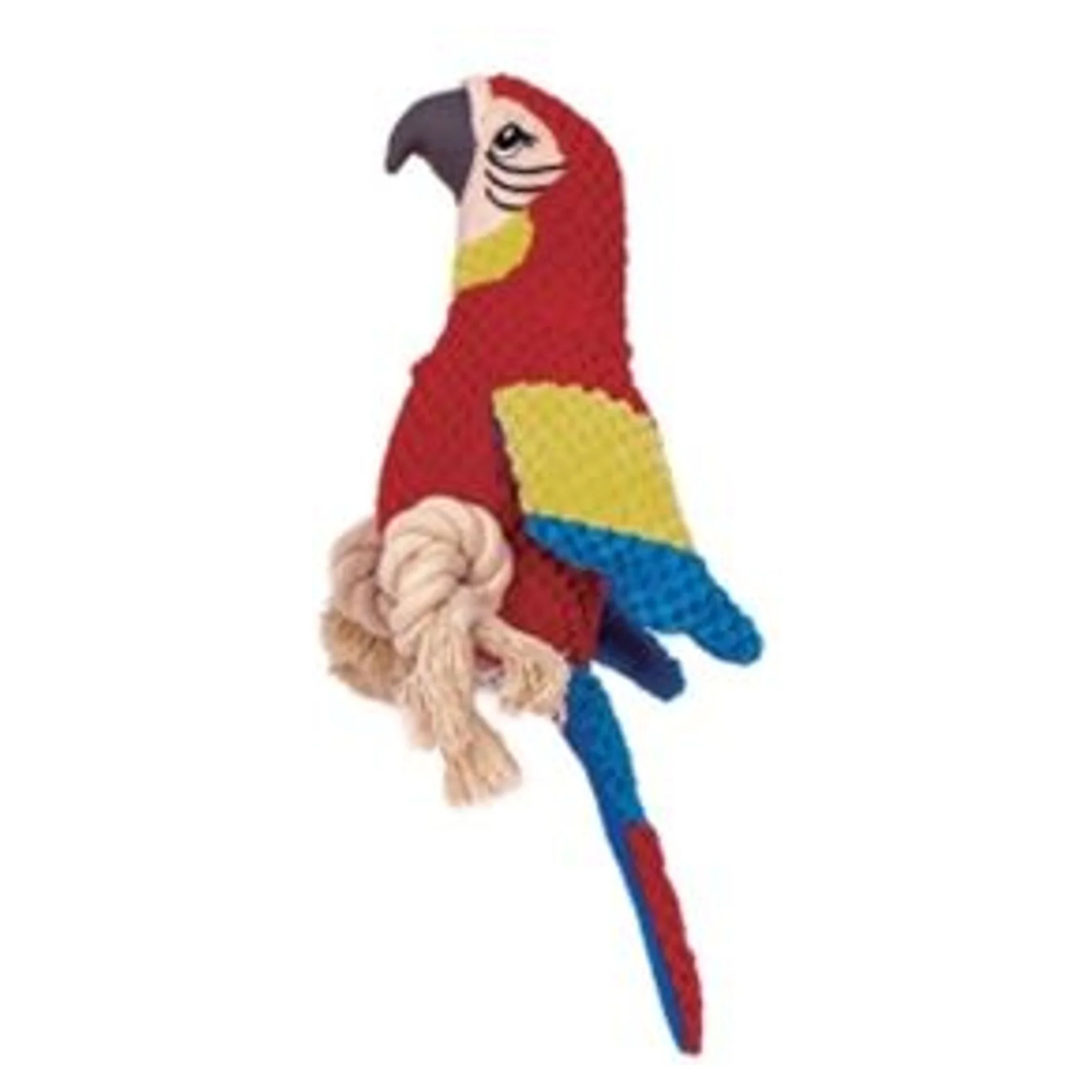 Eastland İpli Peluş Öten Papağan Köpek Oyuncağı 32 CM