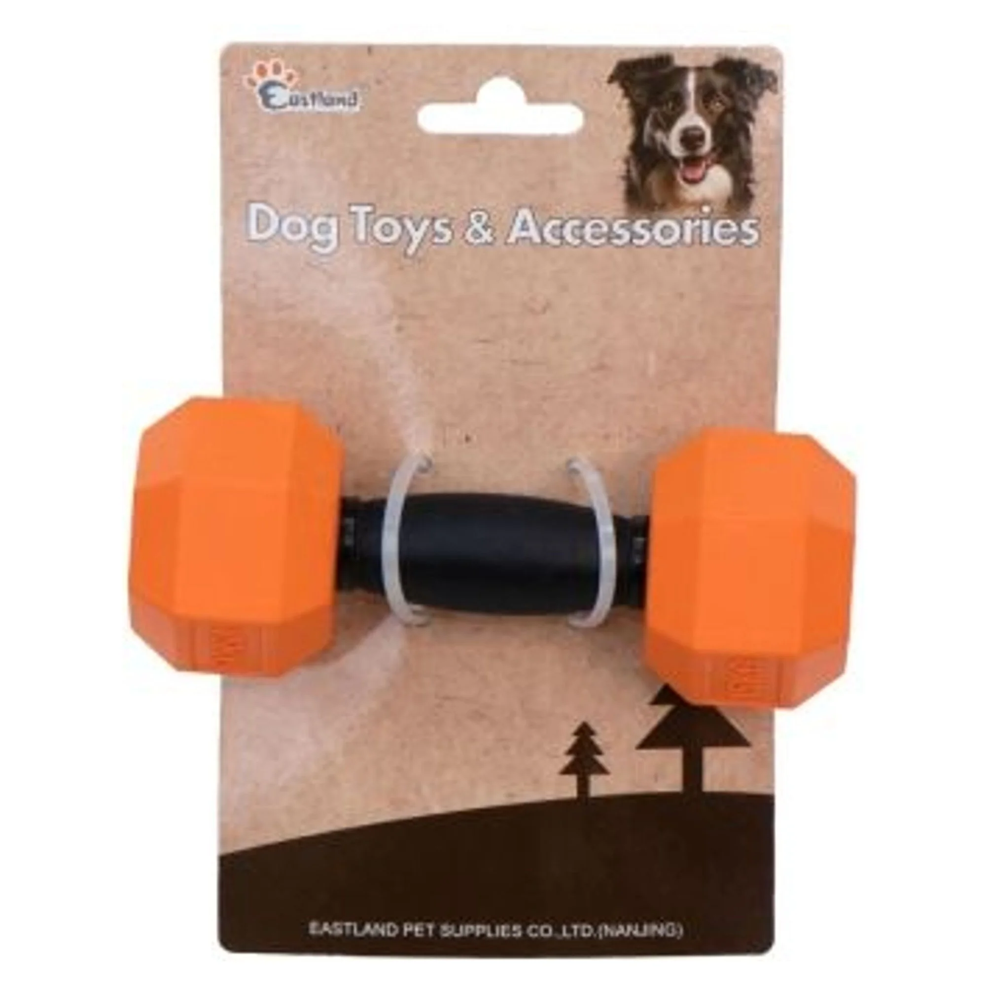 Eastland Ödül Hazneli Kettlebell Plastik Köpek Oyuncağı 10 CM