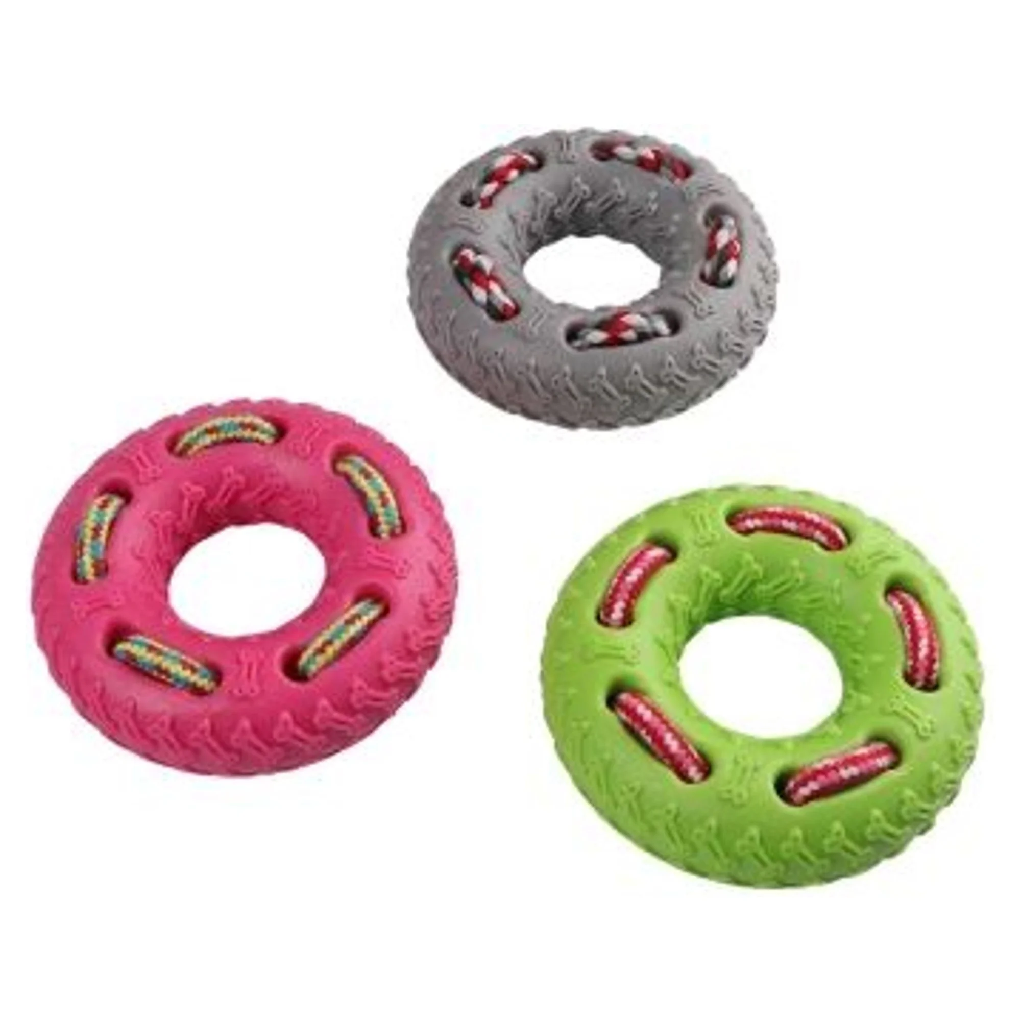 Eastland İpli Plastik Halka Köpek Oyuncağı 12,5 CM