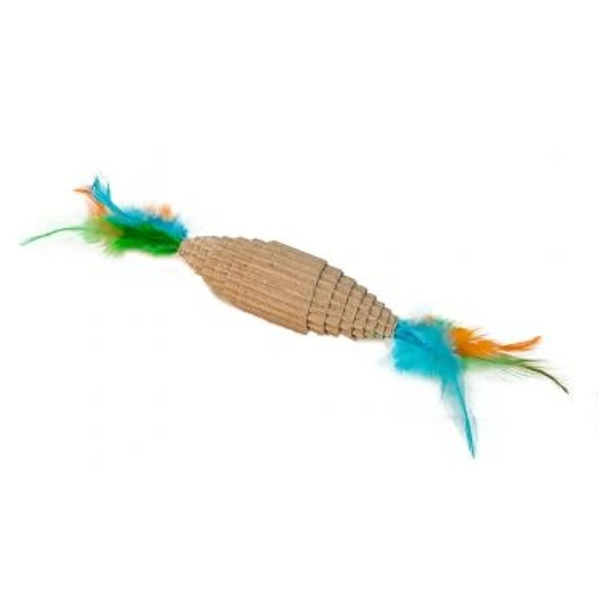 Eastland Karton Tüylü Kedi Oyuncağı 10x3 CM