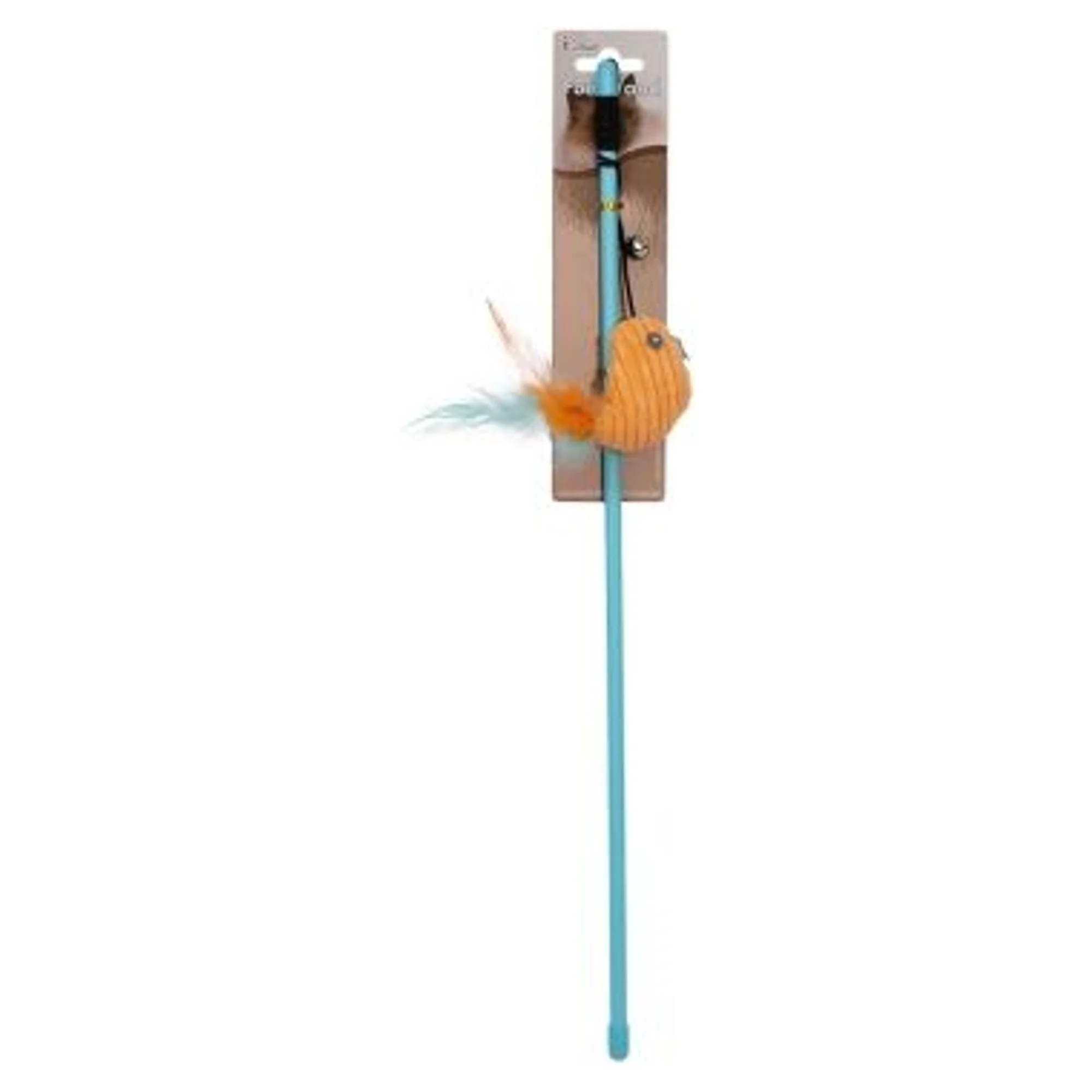 Eastland Tüylü ve Hışırtılı Kedi Olta Oyuncağı 47 CM