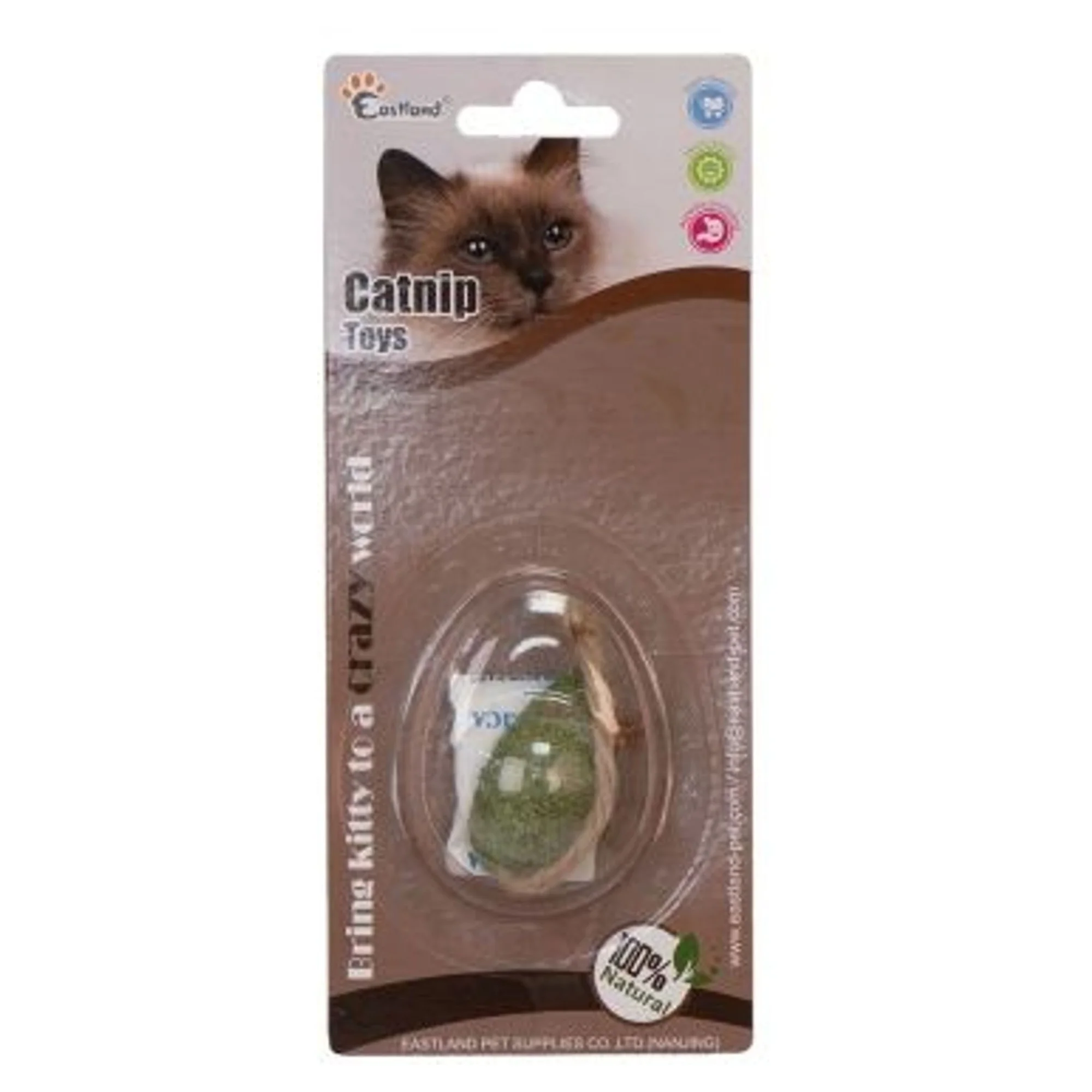 Eastland Kedi Otundan Fare Kedi Naneli Oyuncak 4 CM