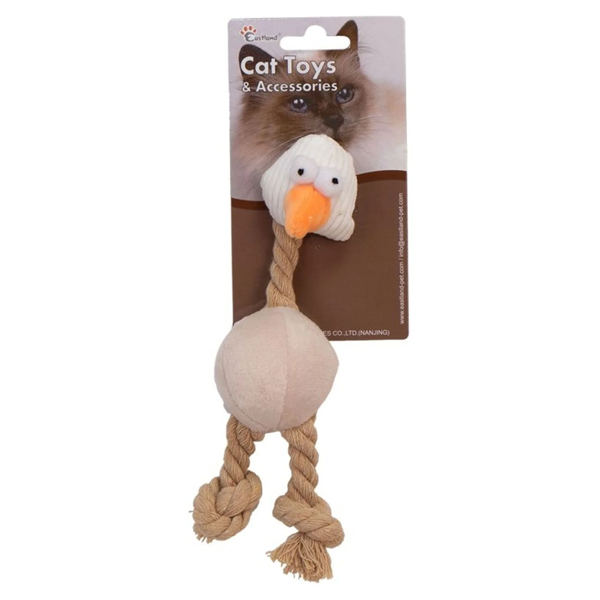 Eastland Catnipli Peluş Tavuk Kedi Oyuncağı 20 CM