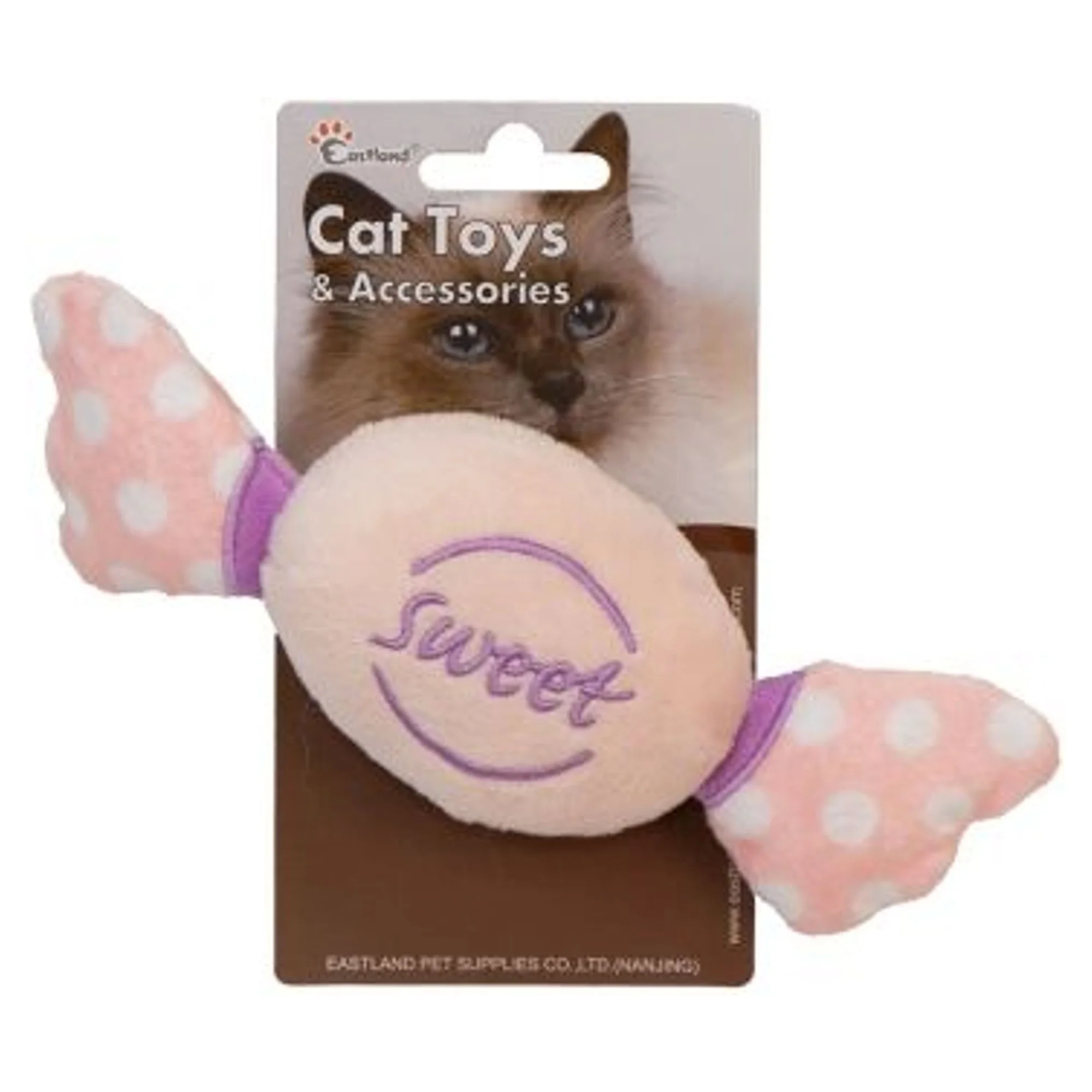 Eastland Catnipli Öten Peluş Kedi Oyuncağı 18,5 CM