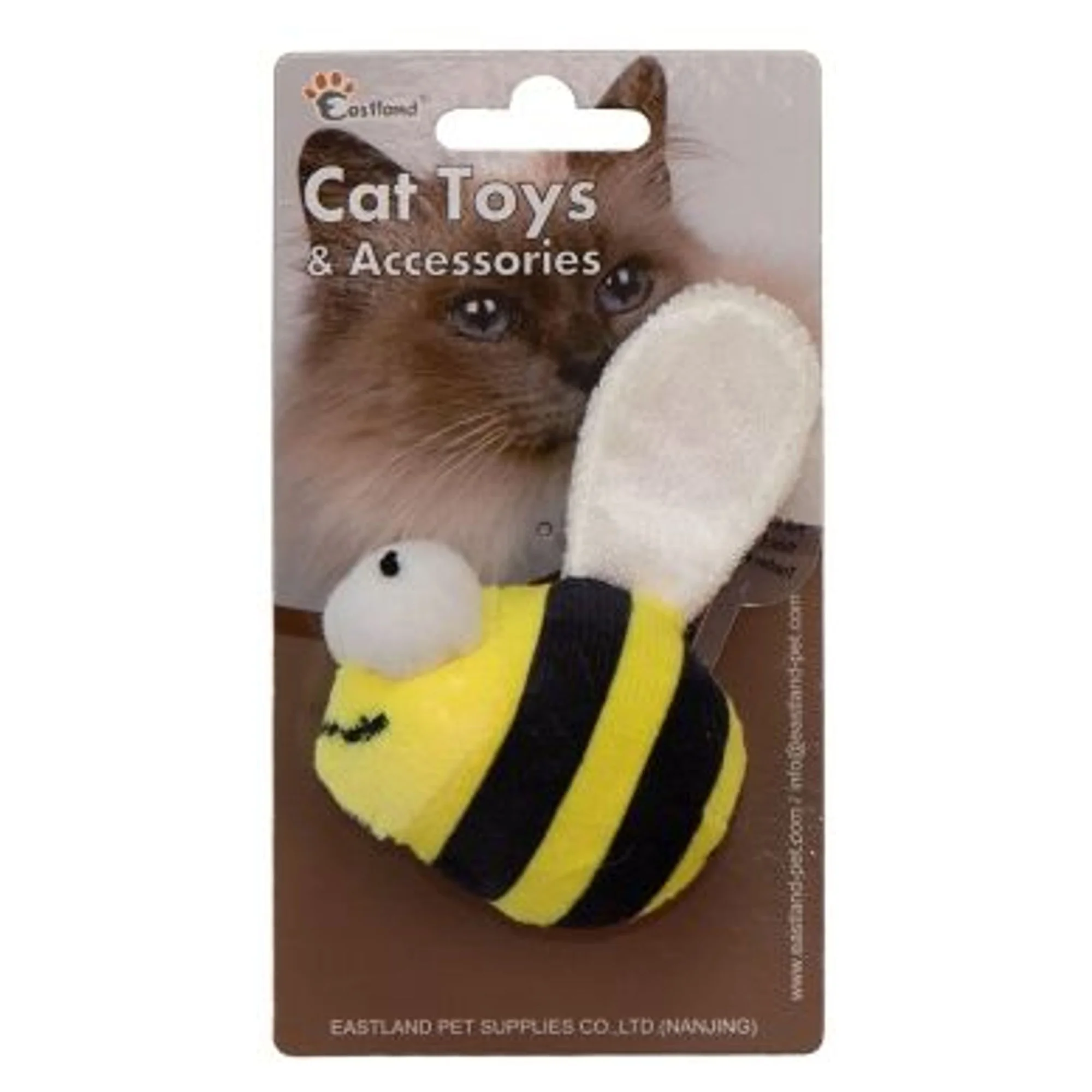 Eastland Catnipli Peluş Dijital Sesli Kedi Oyuncağı 6,5 CM
