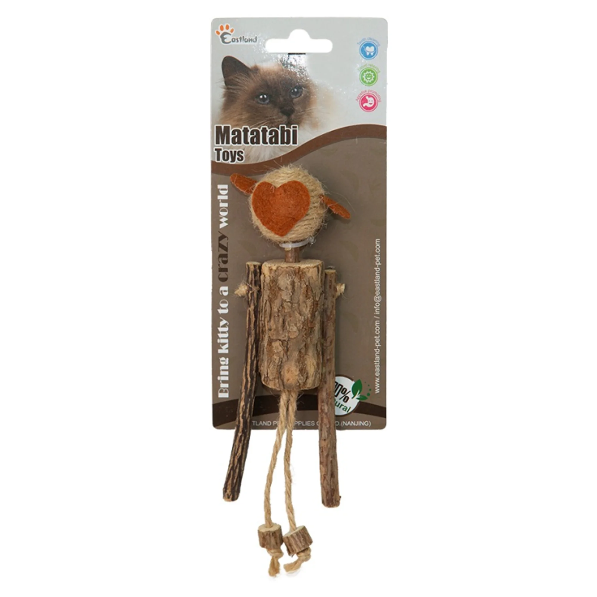 Eastland Matatabi Maymun Kedi Oyuncağı