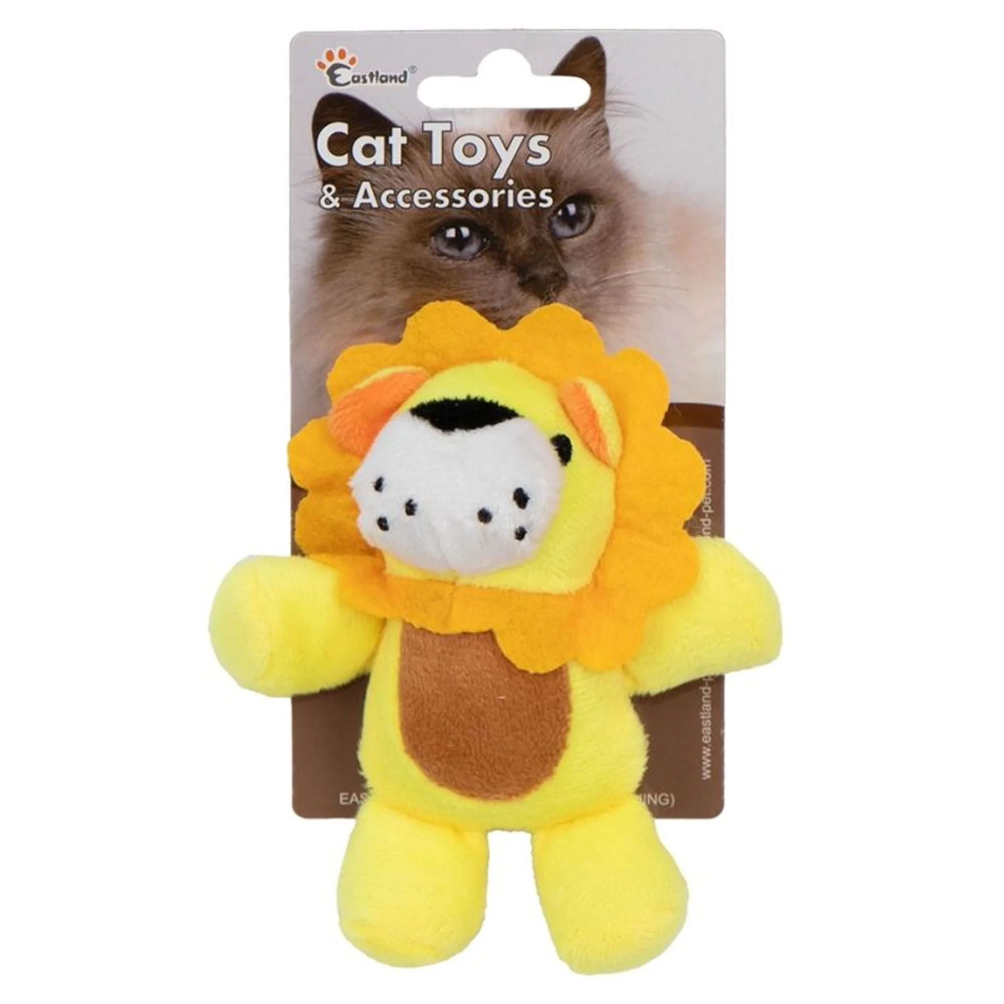 Eastland Kedi Naneli Peluş Aslan Kedi Oyuncağı 12 CM