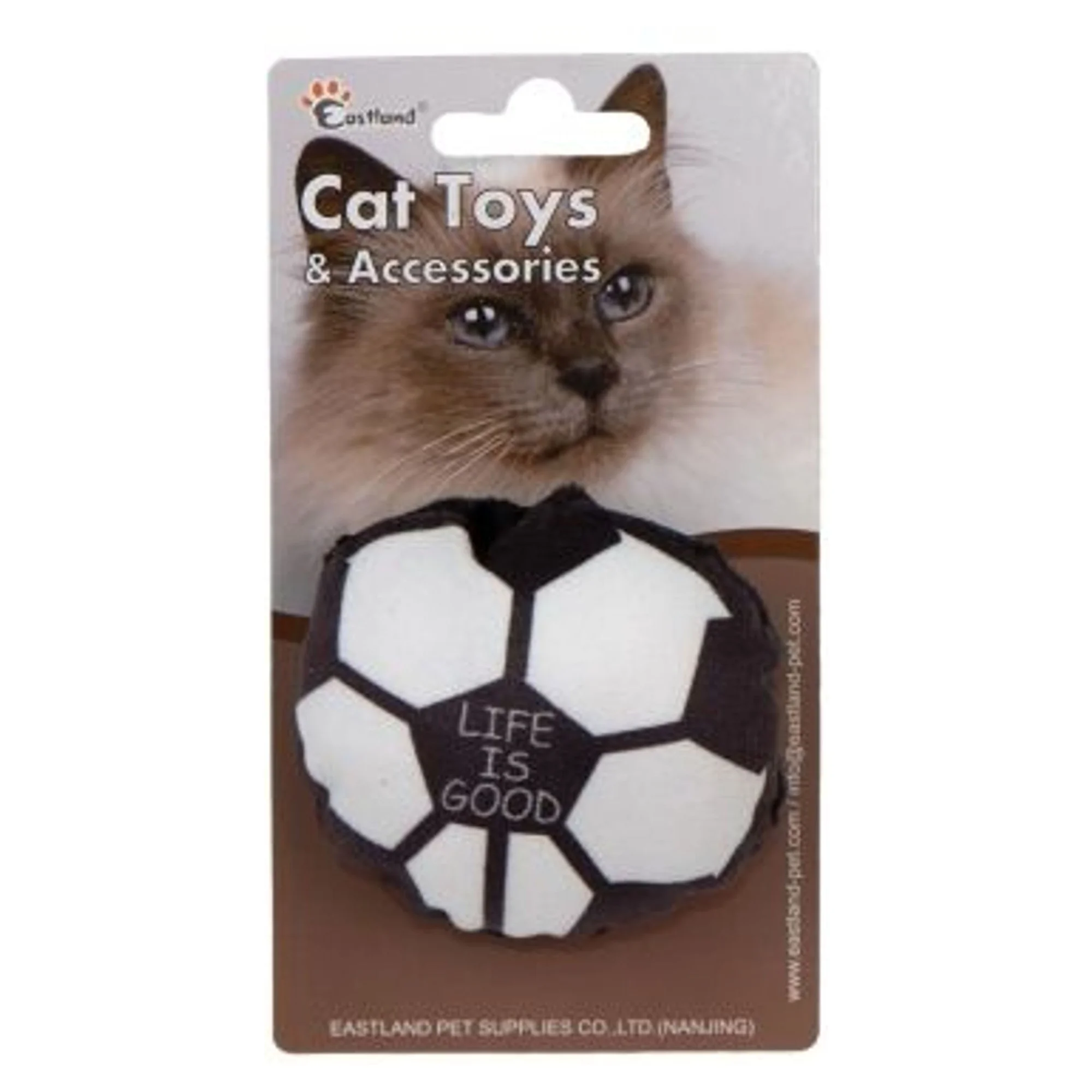 Eastland Öten Peluş Kedi Oyuncağı Top 7 CM