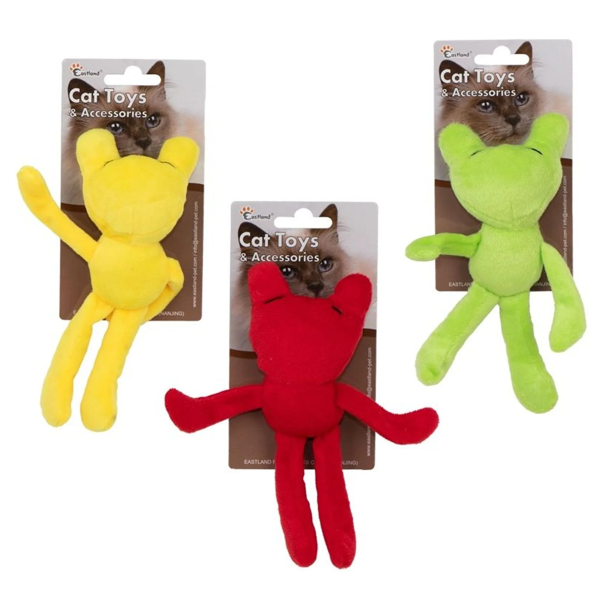 Eastland Kedi Otlu Peluş Uzaylı Kedi Oyuncağı 17 CM
