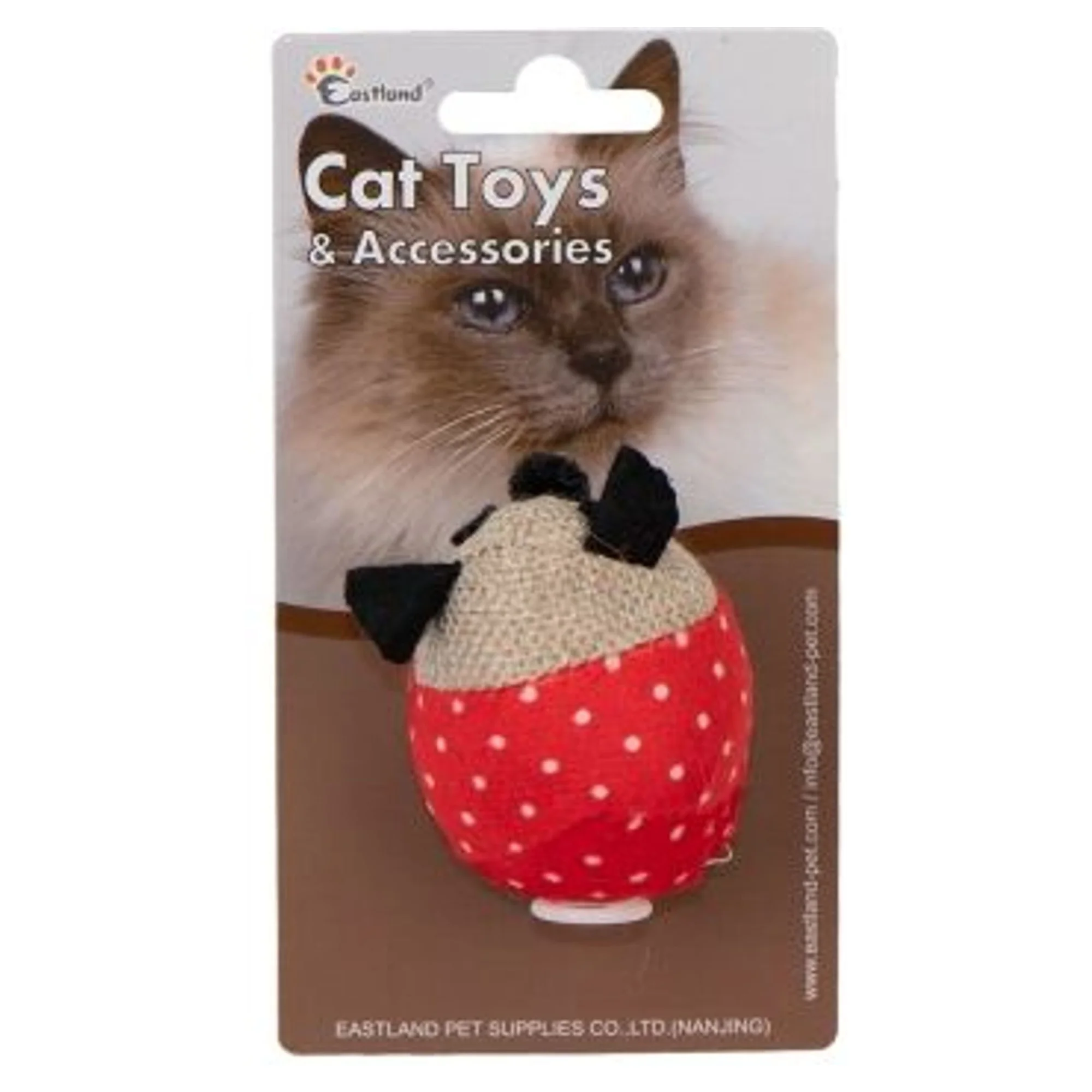 Eastland Titreşimli Peluş Fare Kedi Oyuncağı 5,5 CM