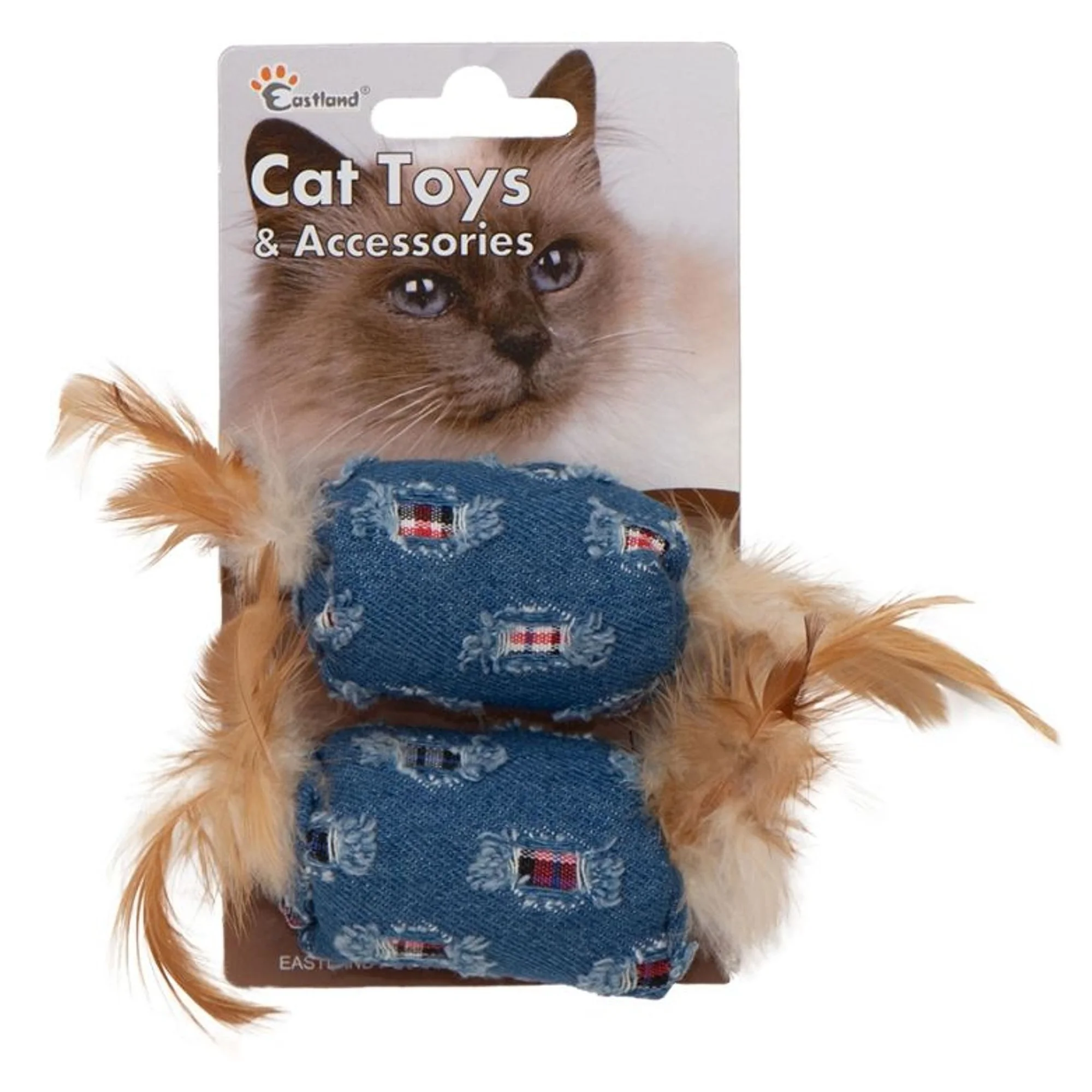 Eastland Catnipli Tüylü Peluş Kedi Oyuncağı