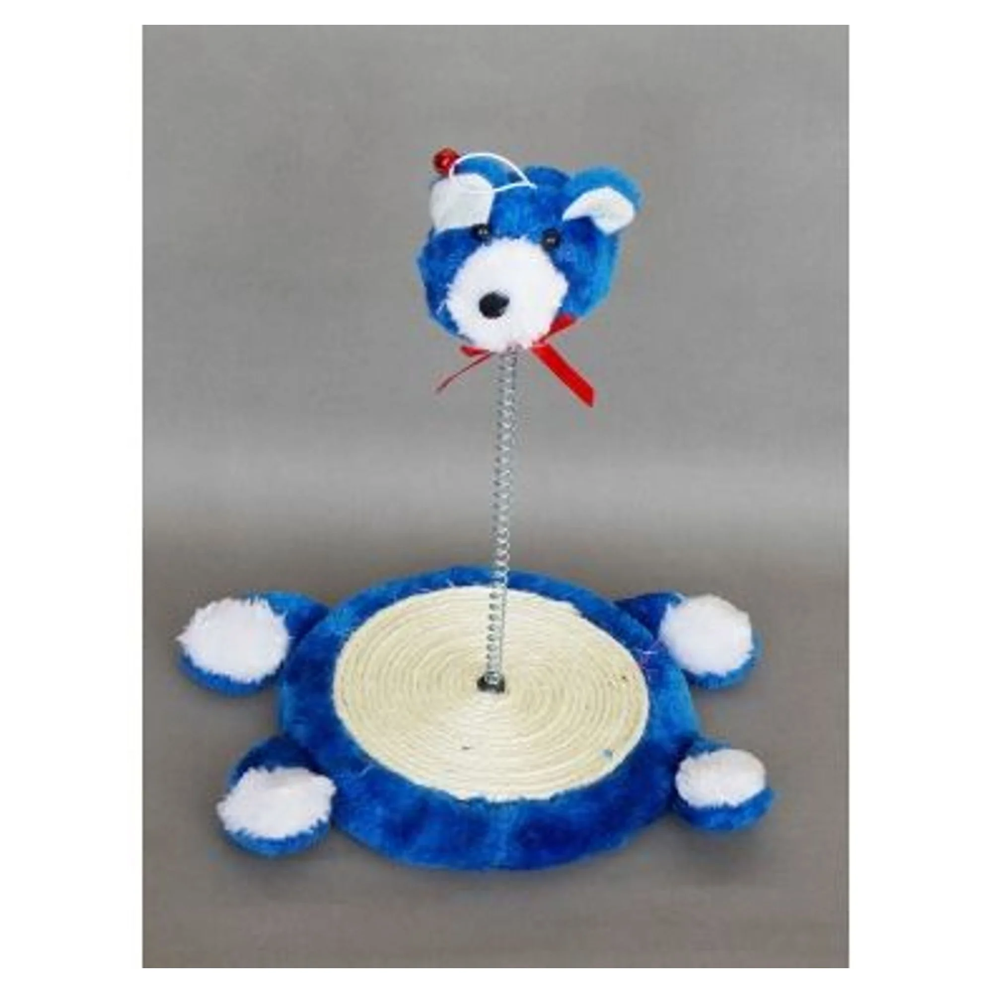 Eastland Yaylı Tırmalamalı Peluş Ayıcık Kedi Oyuncağı 26 CM