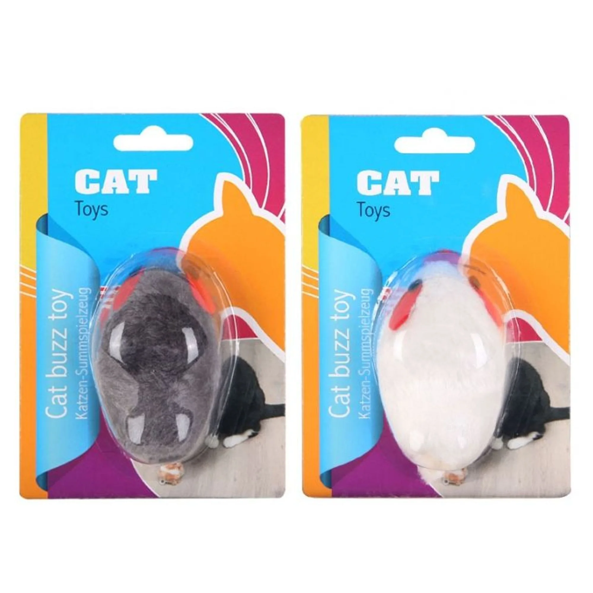 Eastland Titreyen Peluş Fare Kedi Oyuncağı 8 Cm