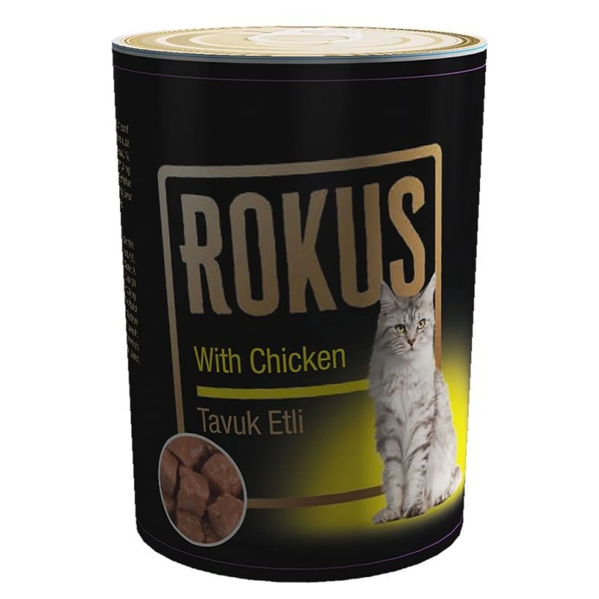 Rokus Tavuklu Kedi Konservesi 410 G