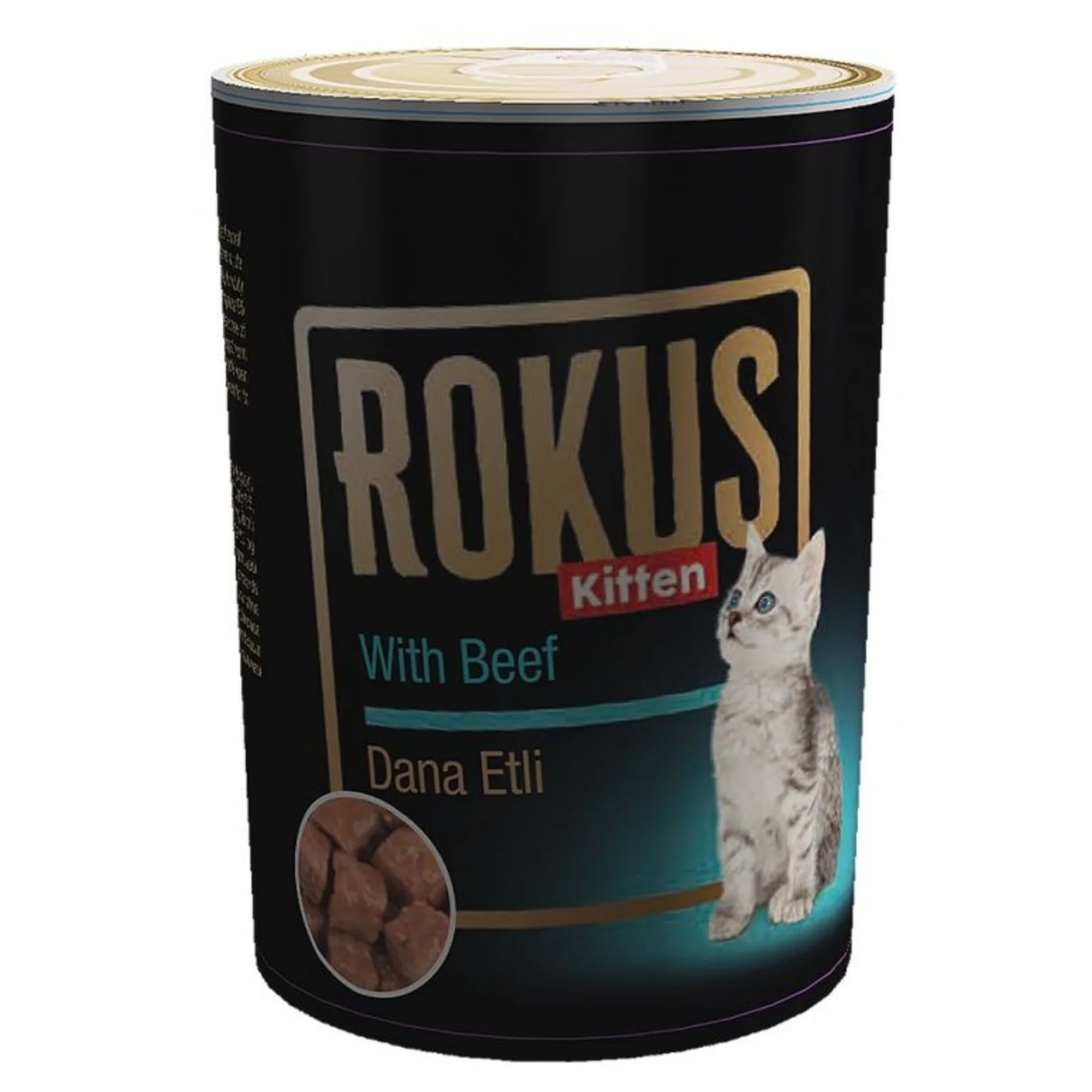 Rokus Dana Etli Yavru Kedi Konservesi 410 G