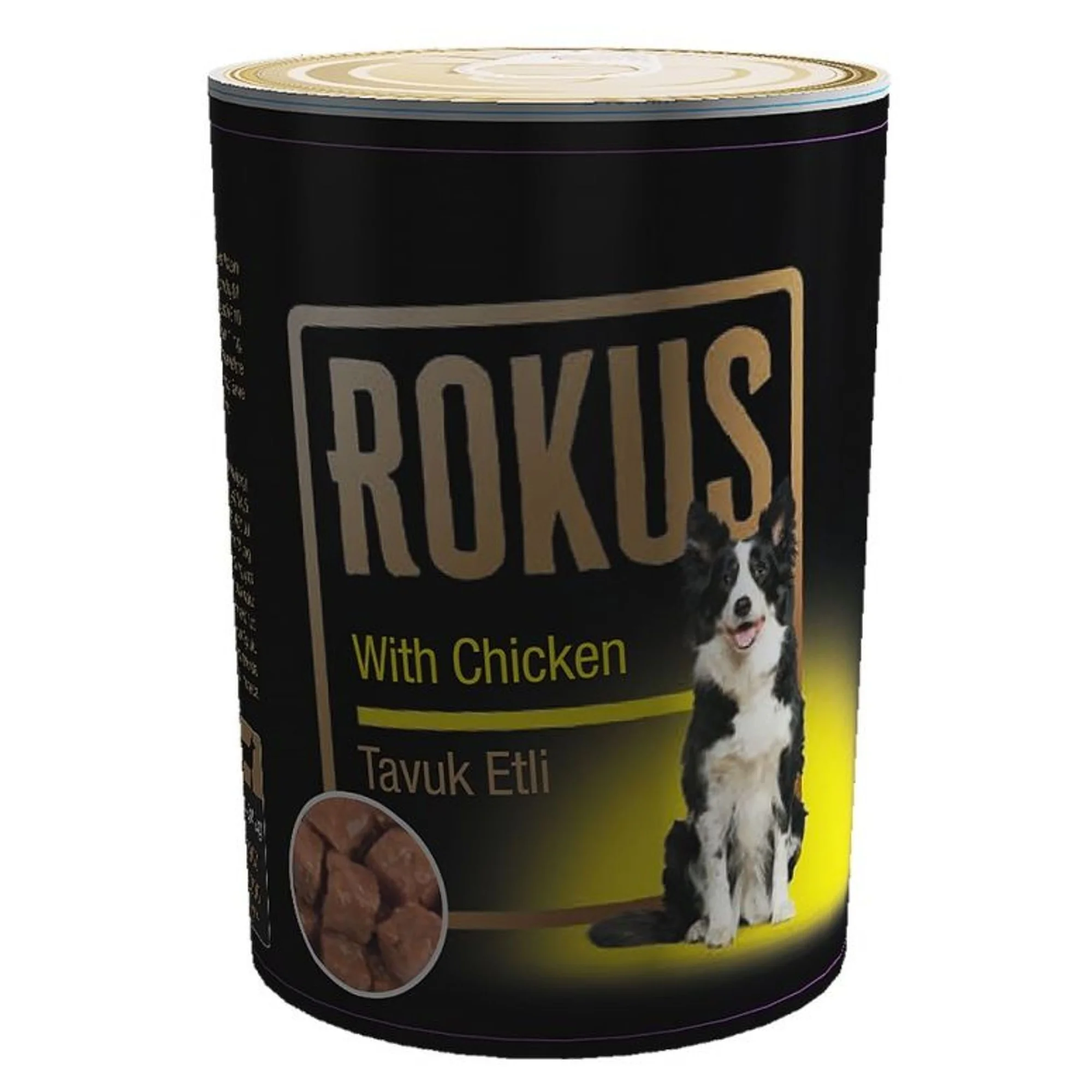 Rokus Tavuklu Köpek Konservesi 410 G