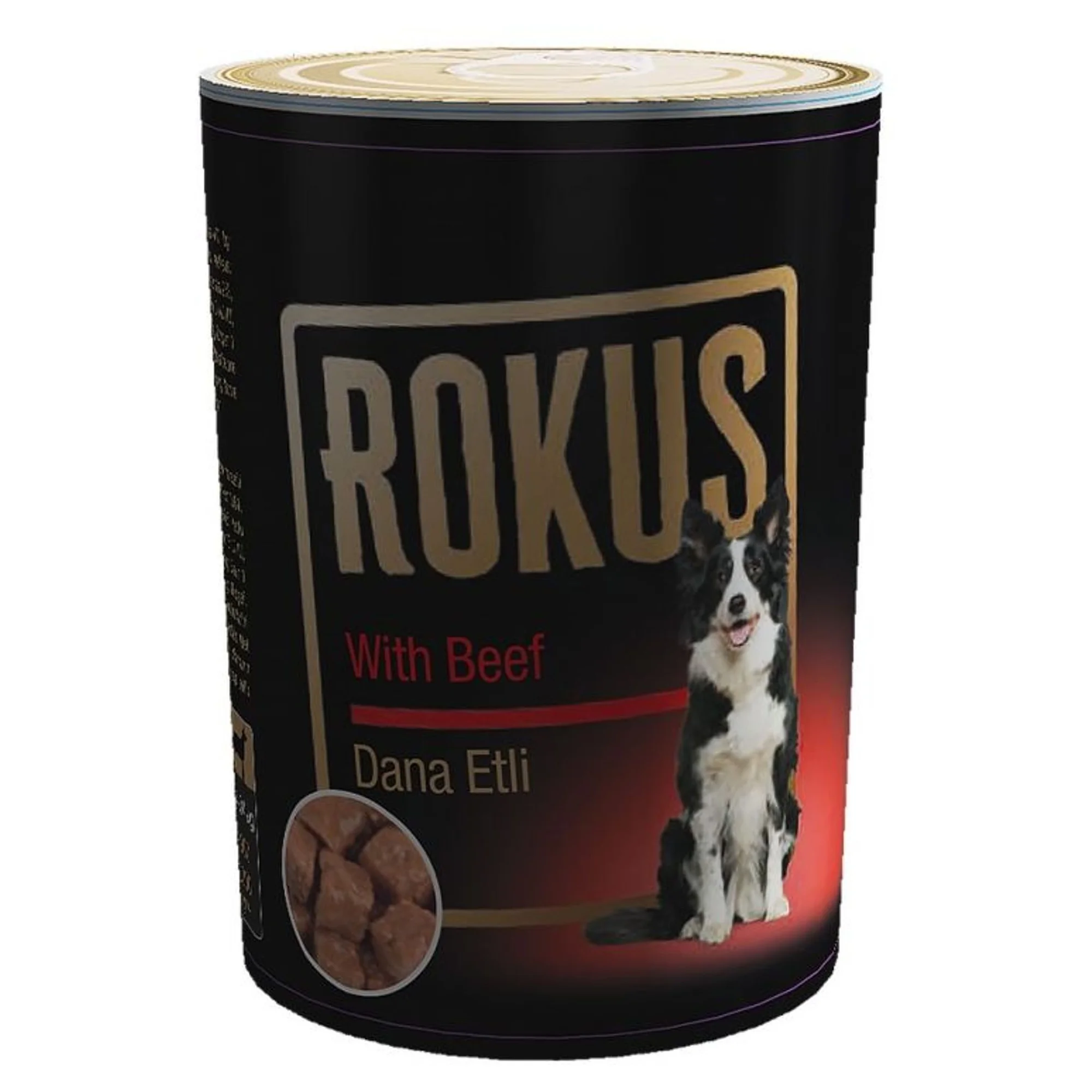 Rokus Dana Etli Köpek Konservesi 410 G