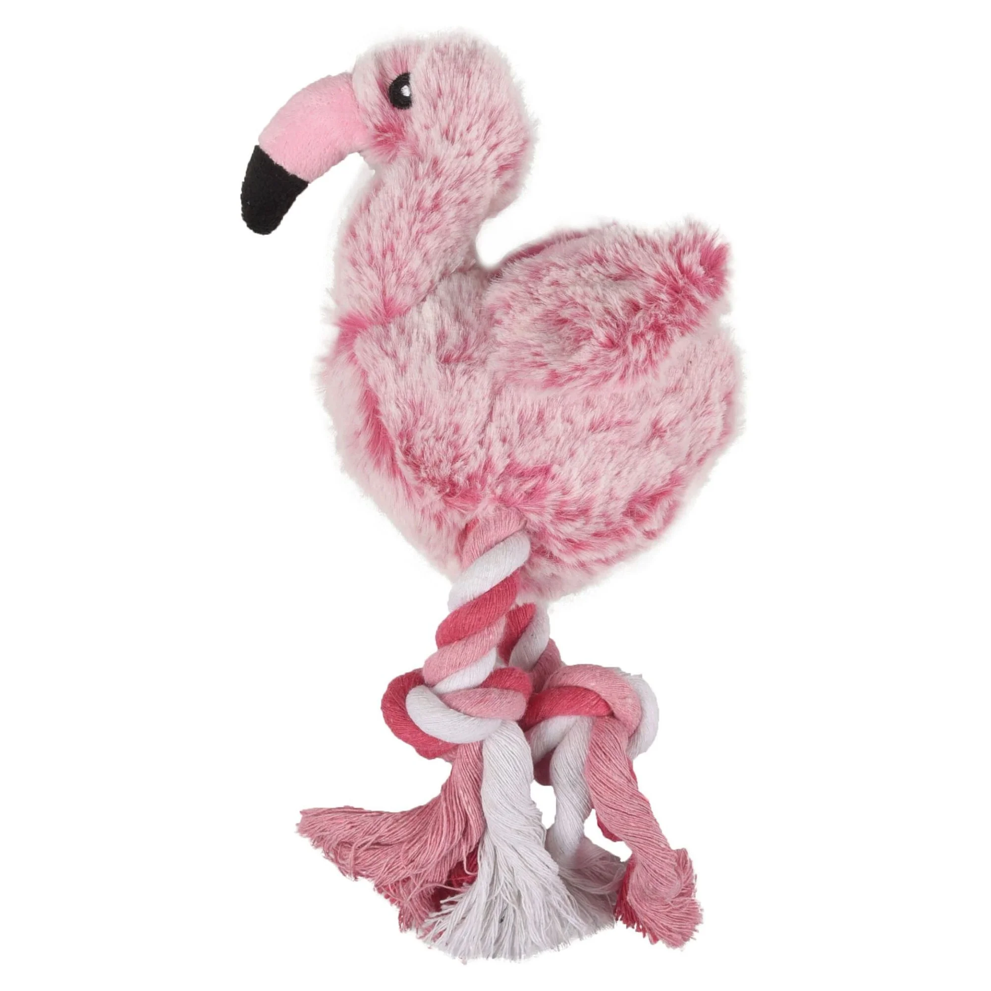 Flamingo Andes Pembe Peluş İpli Flamingo Köpek Oyuncağı 33 CM