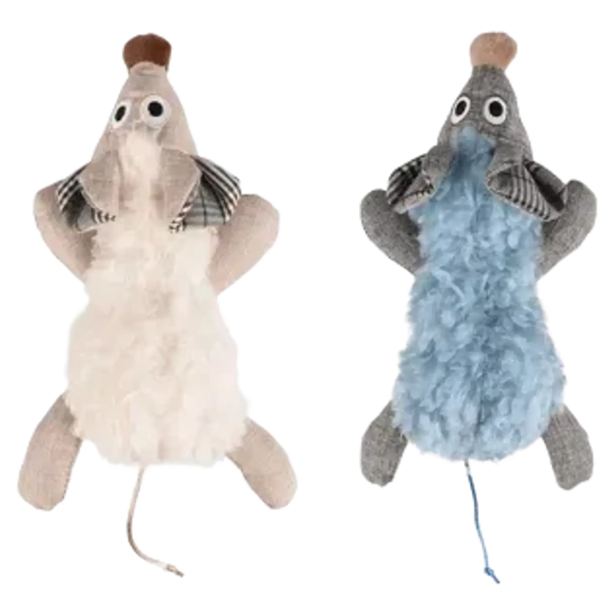Flamingo Rizzo Catnipli Kumaş ve Peluş Fare Kedi Oyuncağı