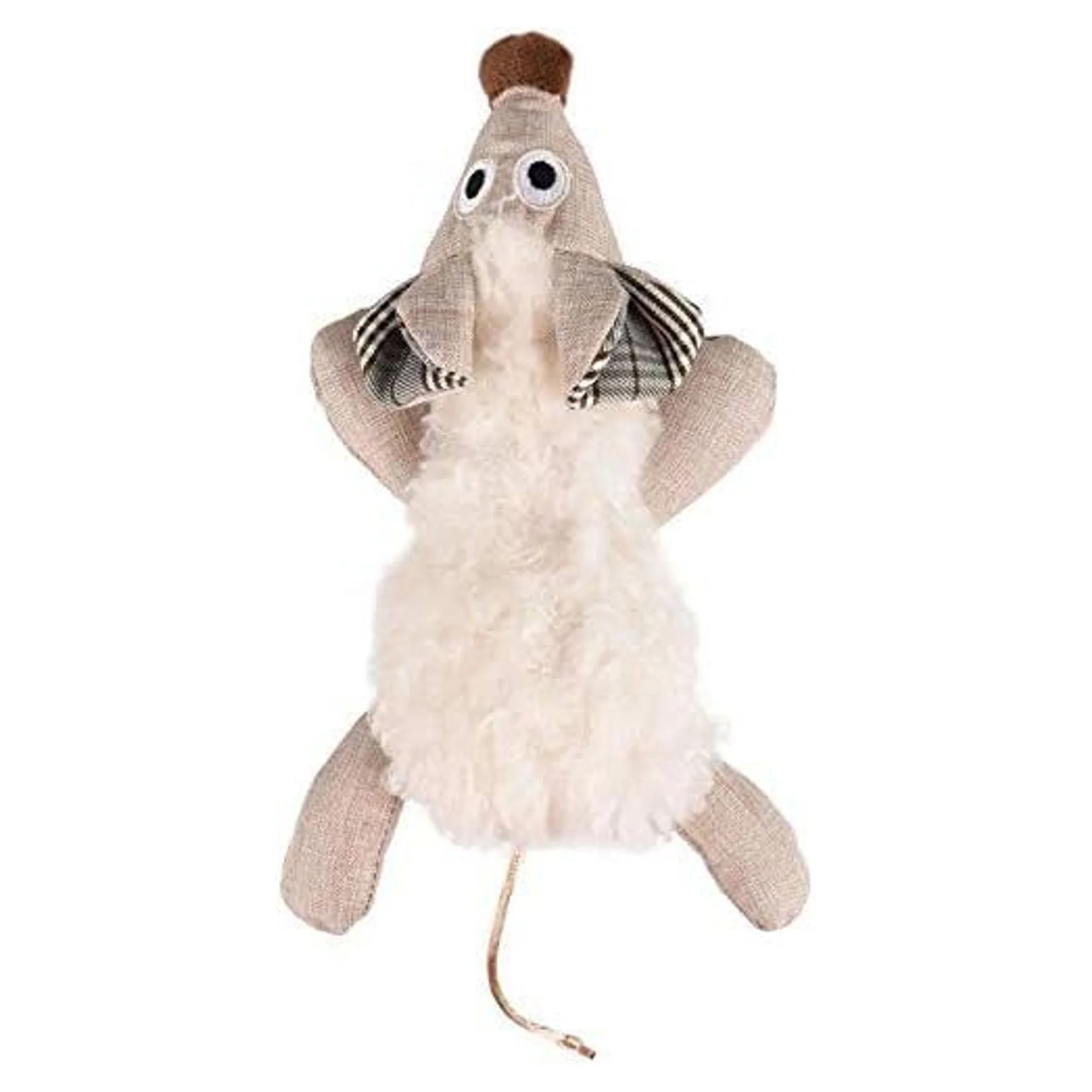 Flamingo Rizzo Catnipli Kumaş ve Peluş Fare Kedi Oyuncağı