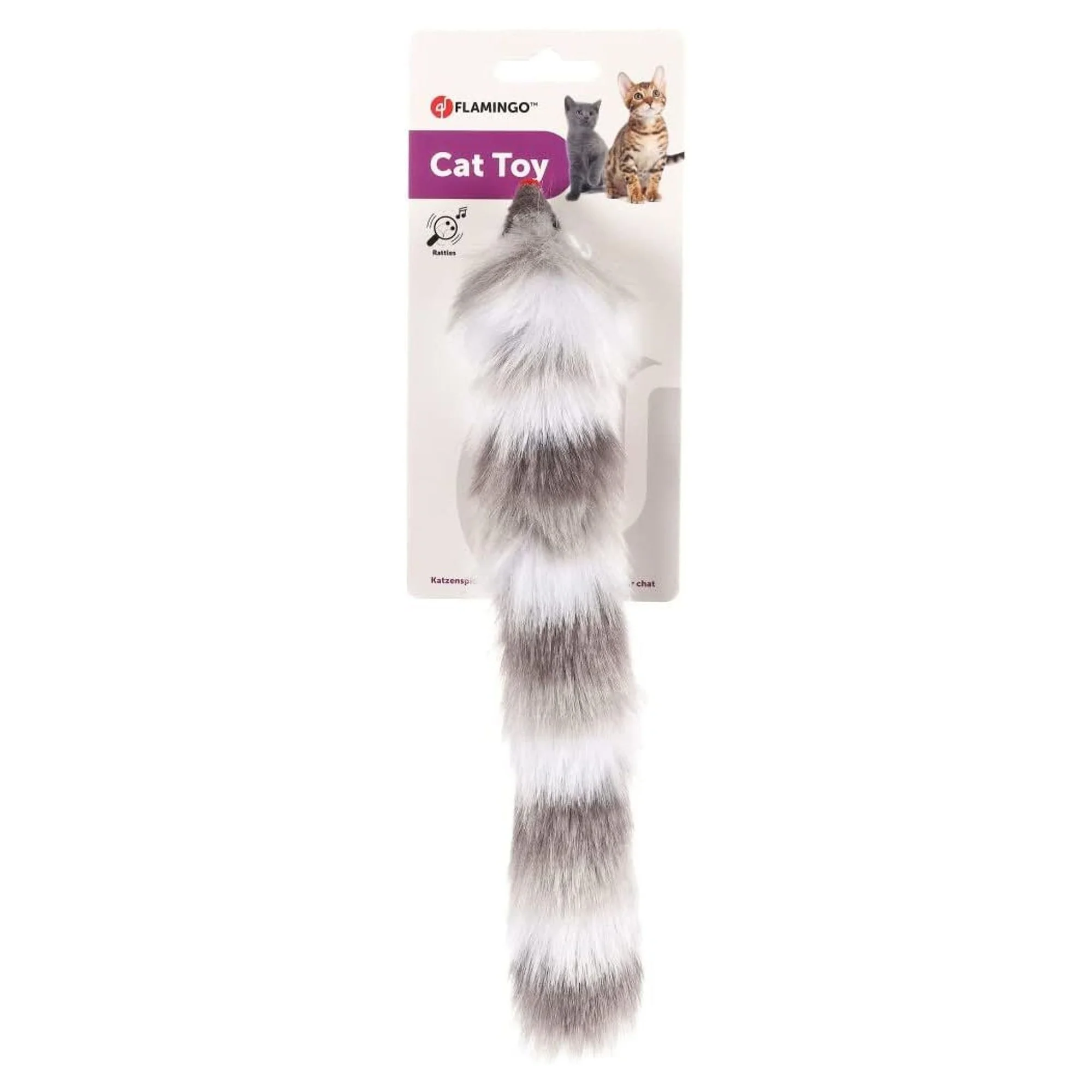 Flamingo Griso Uzun Peluş Fare Kedi Oyuncağı — Fare & Peluş Oyuncaklar, 70 g — Görsel 2