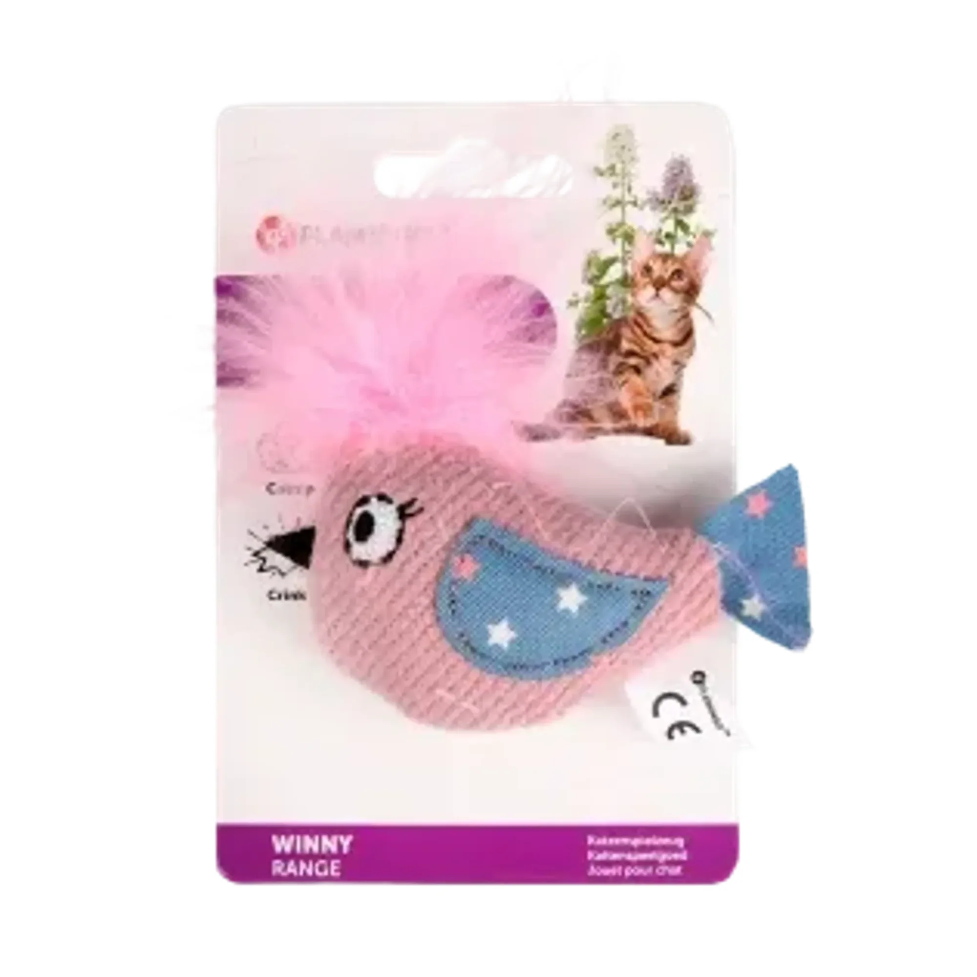 Flamingo Winny Tüylü Kuş Oyuncak