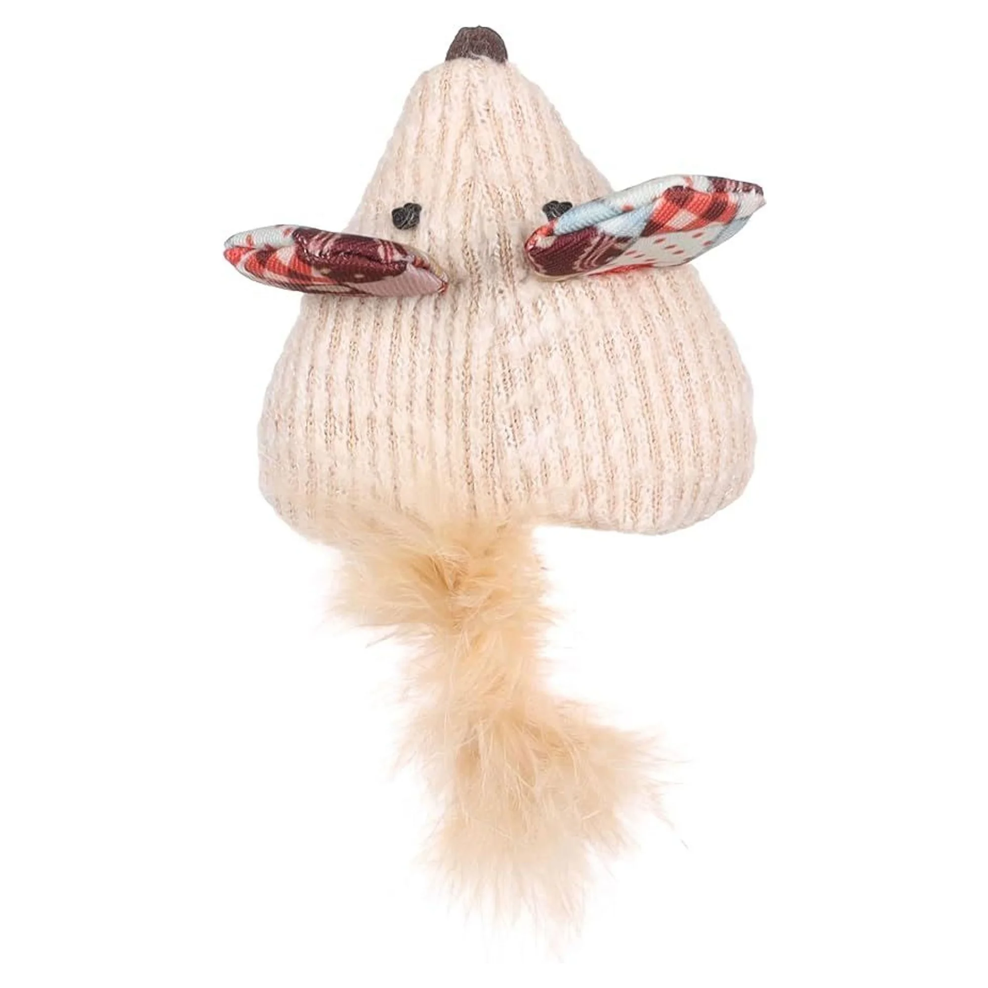 Flamingo Vinta Catnipli Tüylü Hışırtılı Fare Oyuncak