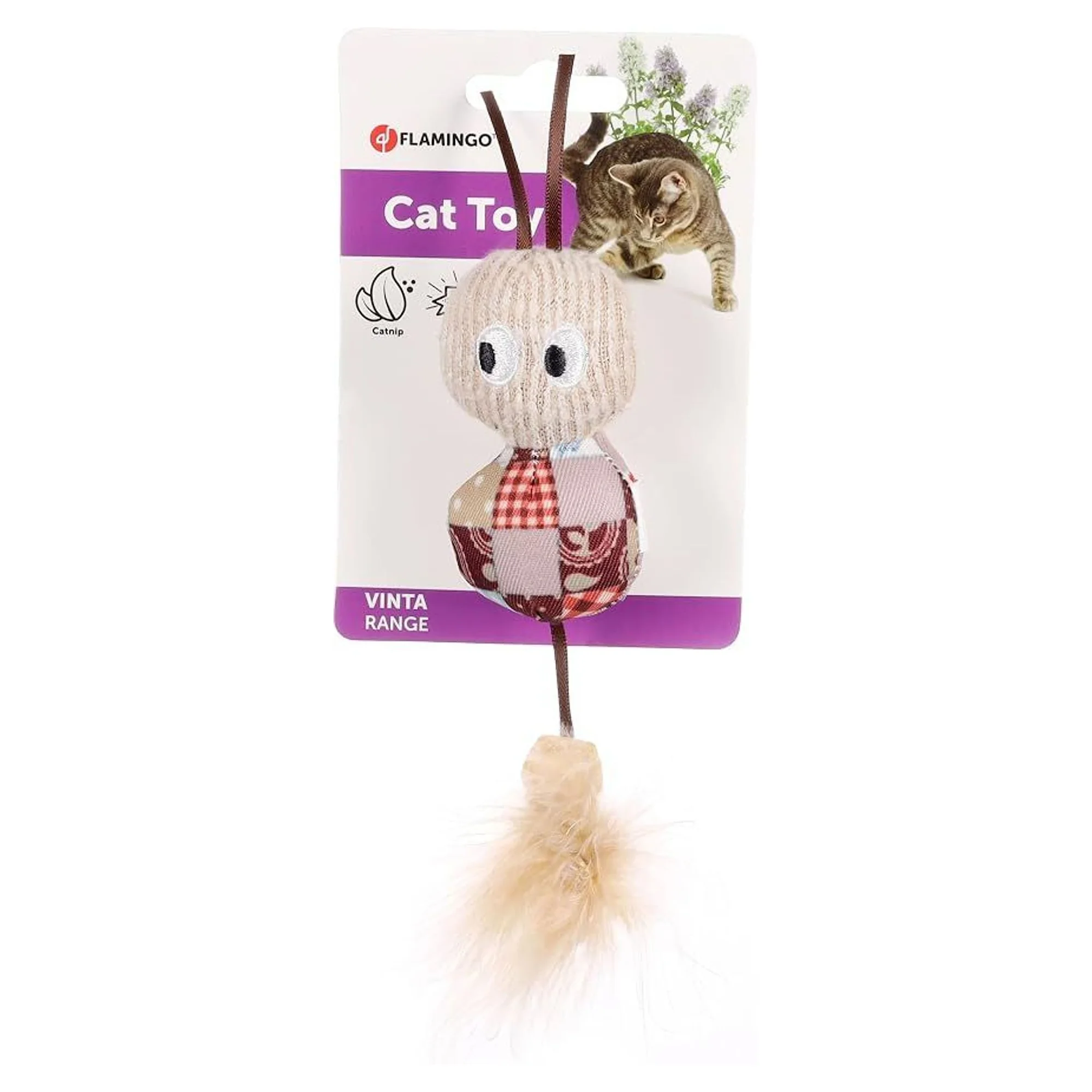 Flamingo Winny Tüylü Hışırtıla Tırtıl Oyuncak — Fare & Peluş Oyuncaklar, 110 g — Görsel 2