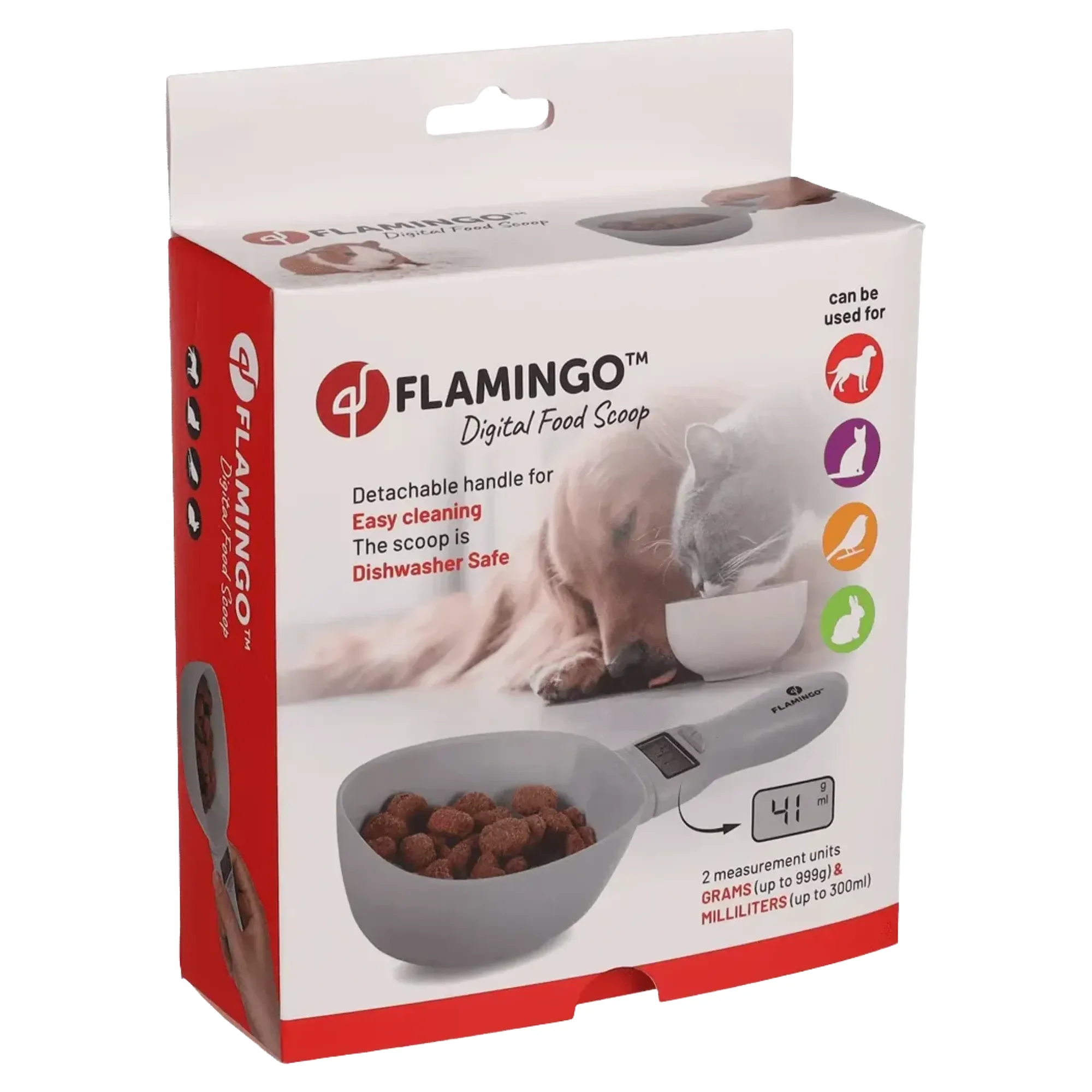 Flamingo Skalo Dijital Kedi Mama Ölçüm Kabı