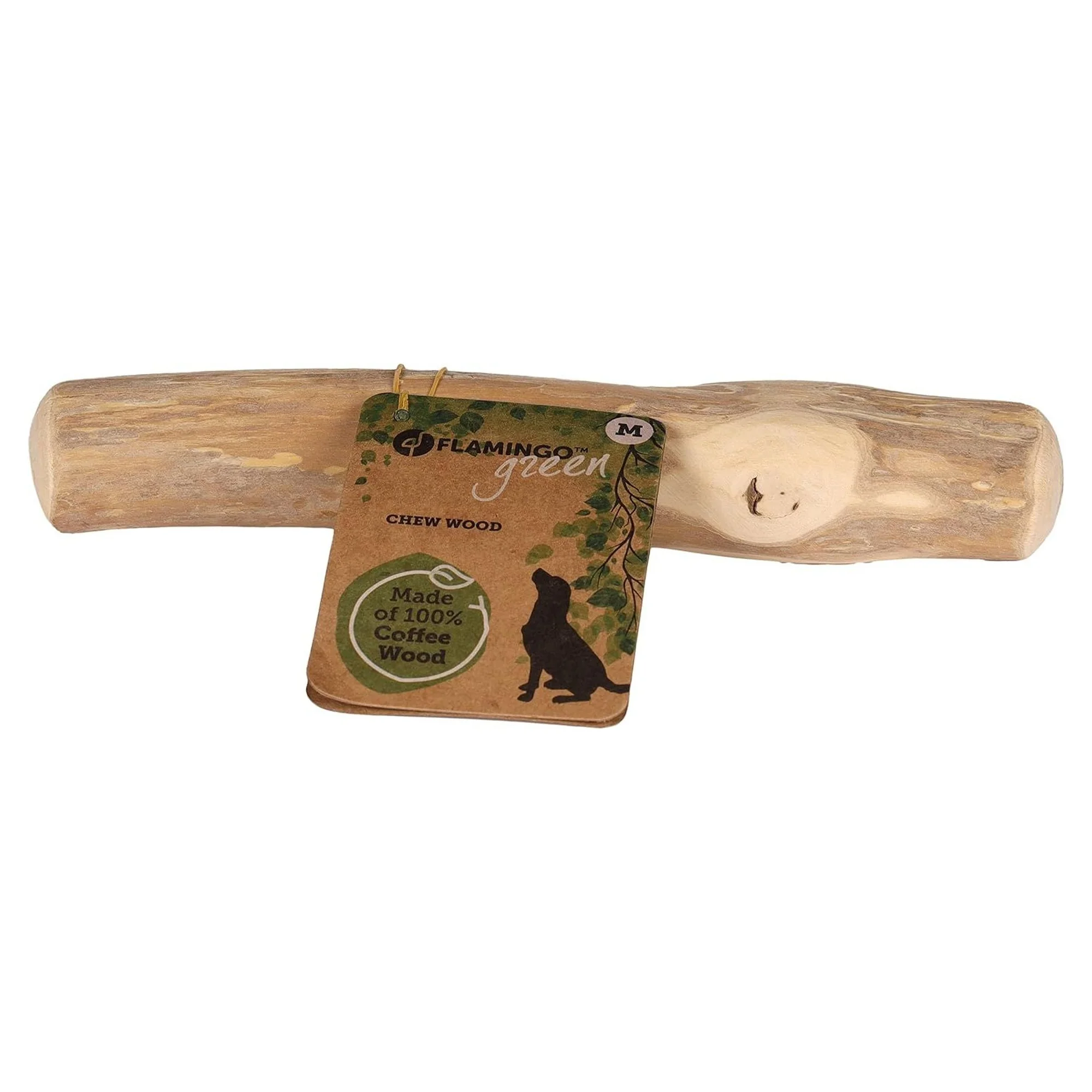 Flamingo Java Kahve Ağacından Ahşap Çiğneme Köpek Ödül Maması M — 150 g — Görsel 2