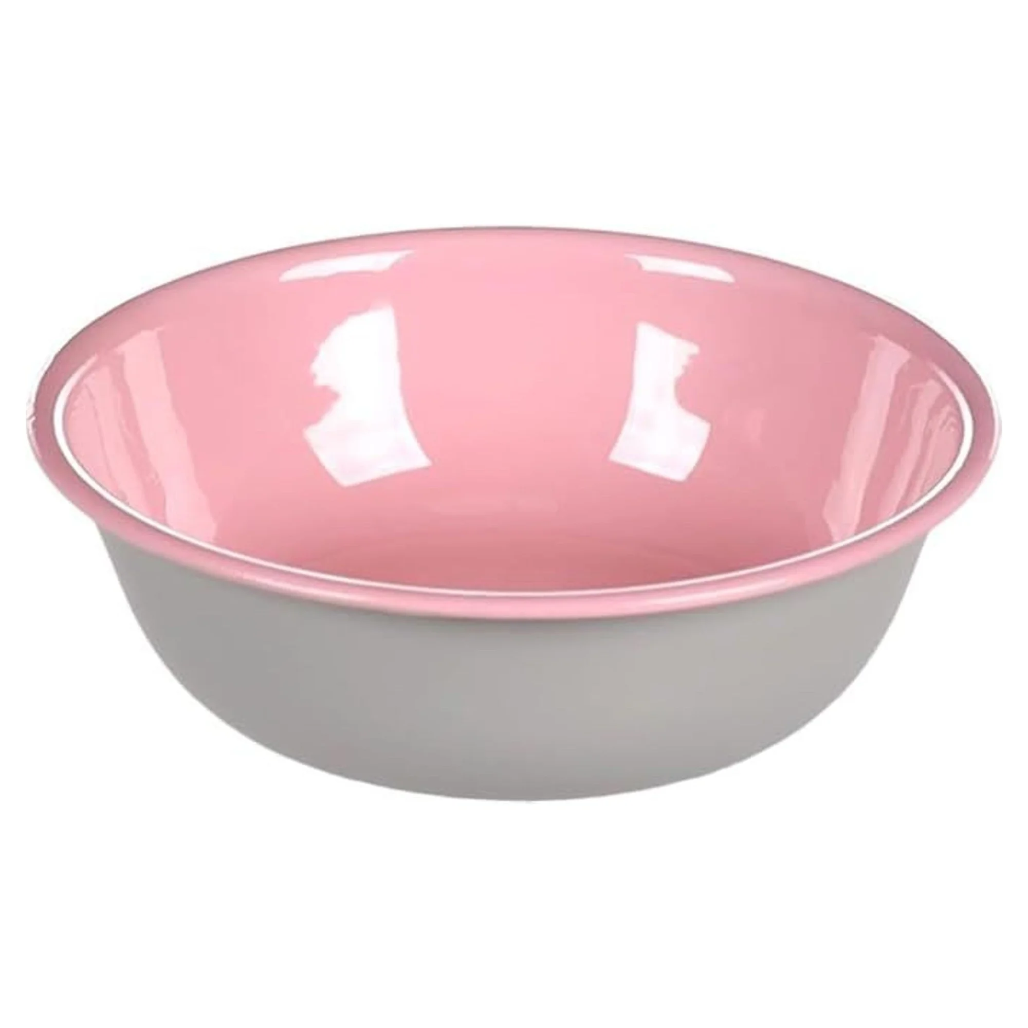 Flamingo Nell Boyalı Çelik Kedi Mama Kabı Gri-Pembe 450 ML — Su Kapları ve Mama Kapları, 60 g — Görsel 2