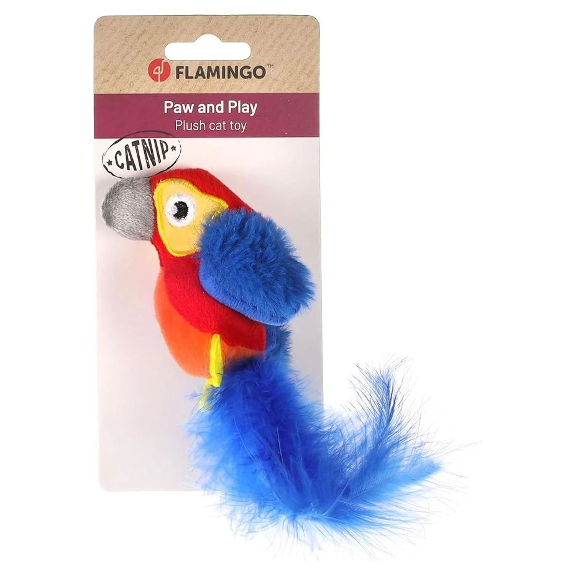 Flamingo Zingo Catnipli Tüylü Kedi Peluş Oyuncak — Fare & Peluş Oyuncaklar, 60 g — Görsel 2
