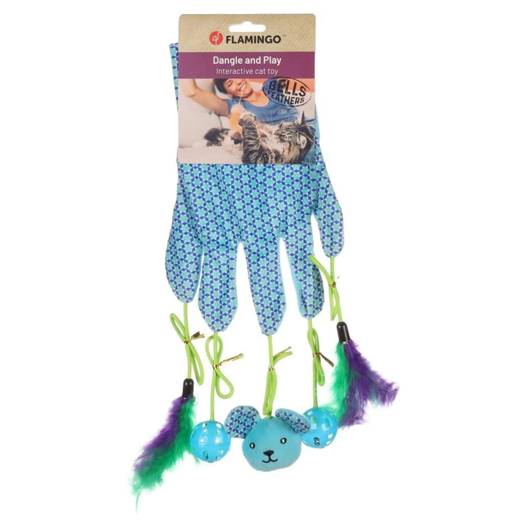 Flamingo Marion Tüylü Toplu Eldiven Oyuncak — Fare & Peluş Oyuncaklar, 150 g — Görsel 3
