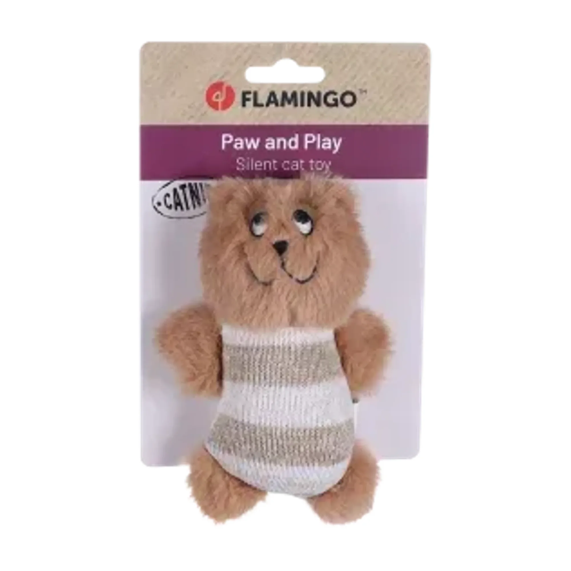 Flamingo Peluş Ayıcık Kedi Oyuncağı