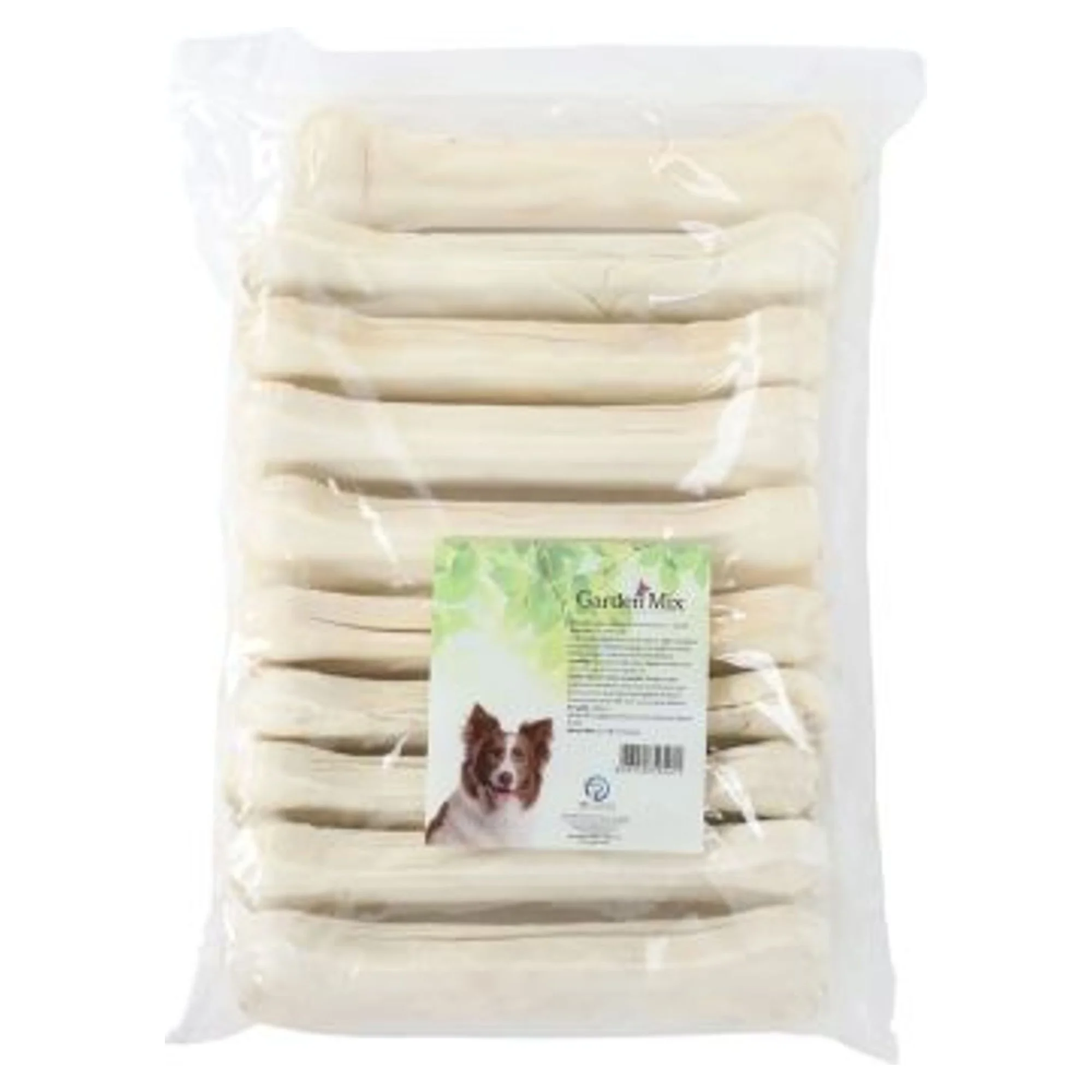 Garden Mix Sütlü Deri Kemik Köpek Ödül Maması 10'lu 21 CM 150-180 G