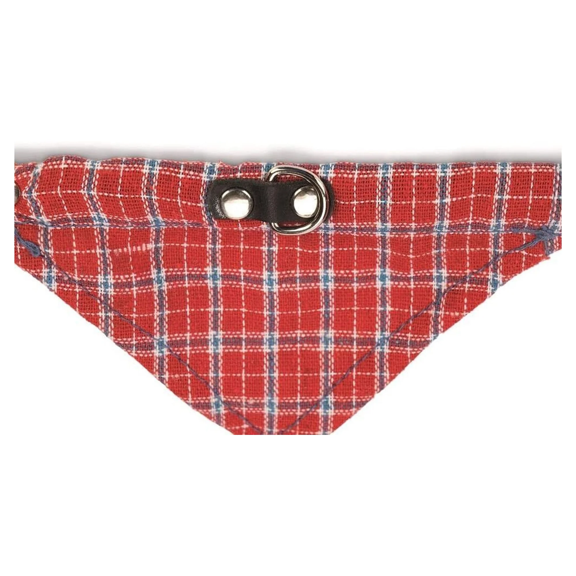Karlie Deri Bandanalı Kırmızı Köpek Boyun Tasması 62 CM — 120 g — Görsel 2