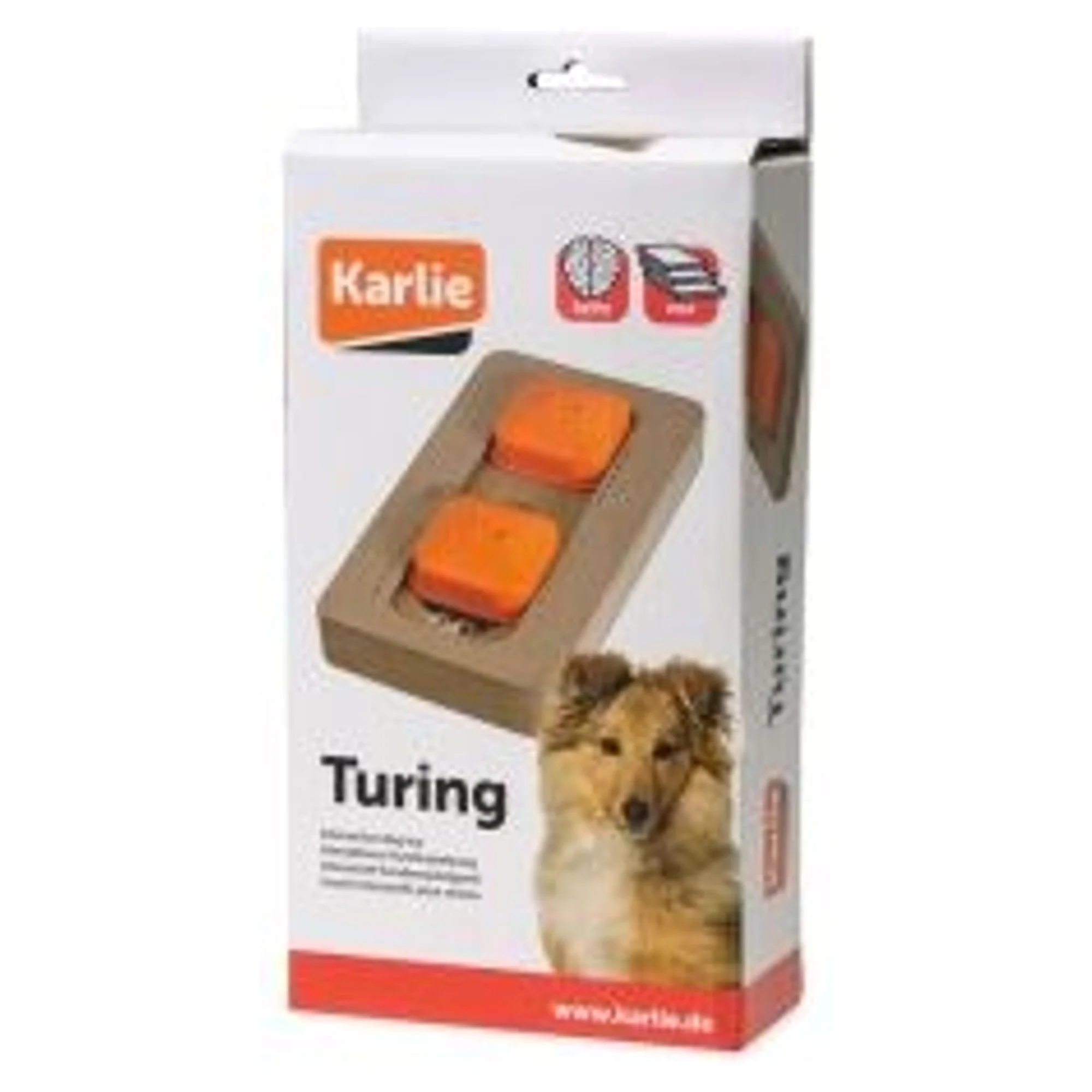 Karlie Ahşap Zeka Oyuncağı Köpekler İçin 22x12x3 CM